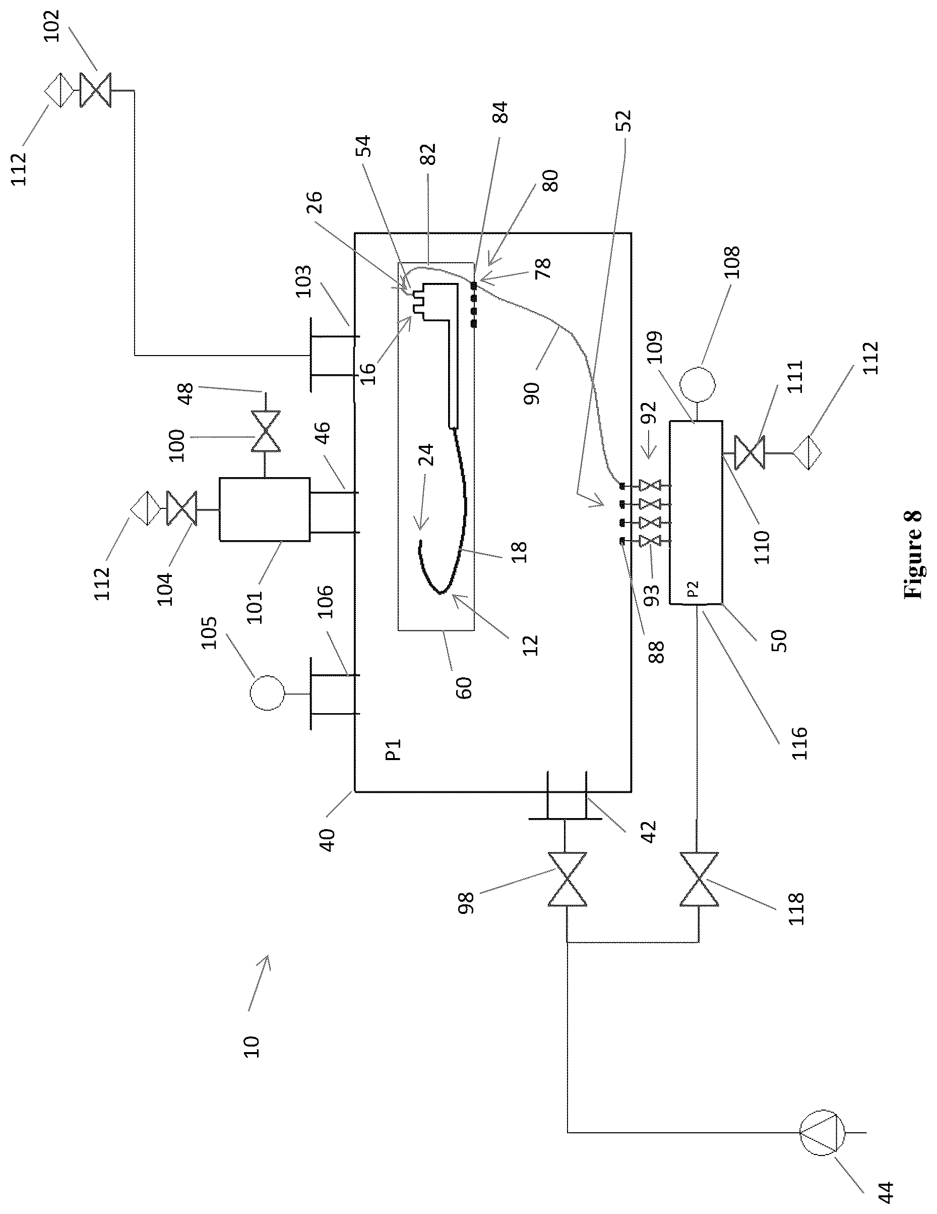 Patent US12318500 Figure 9 – Apparatus and method for sterilization of an article