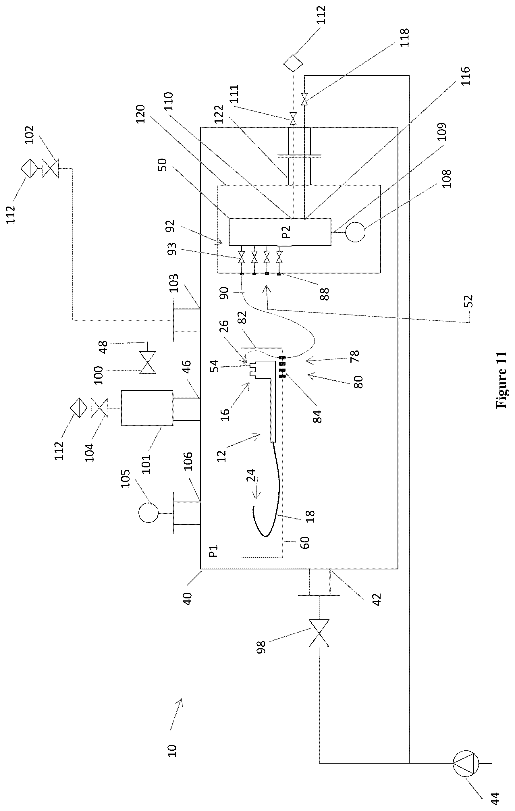 Patent US12318500 Figure 12 – Apparatus and method for sterilization of an article