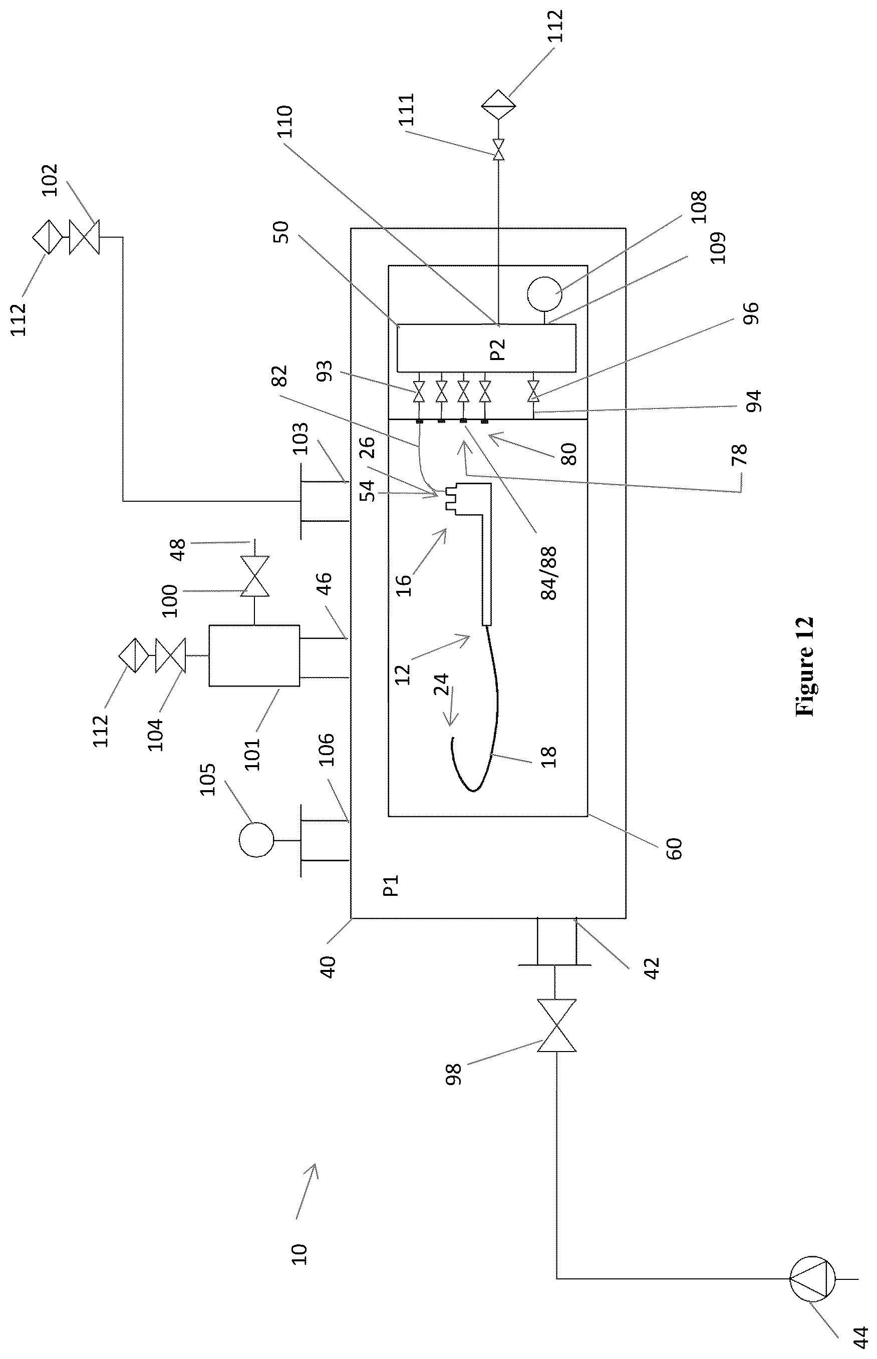 Patent US12318500 Figure 13 – Apparatus and method for sterilization of an article