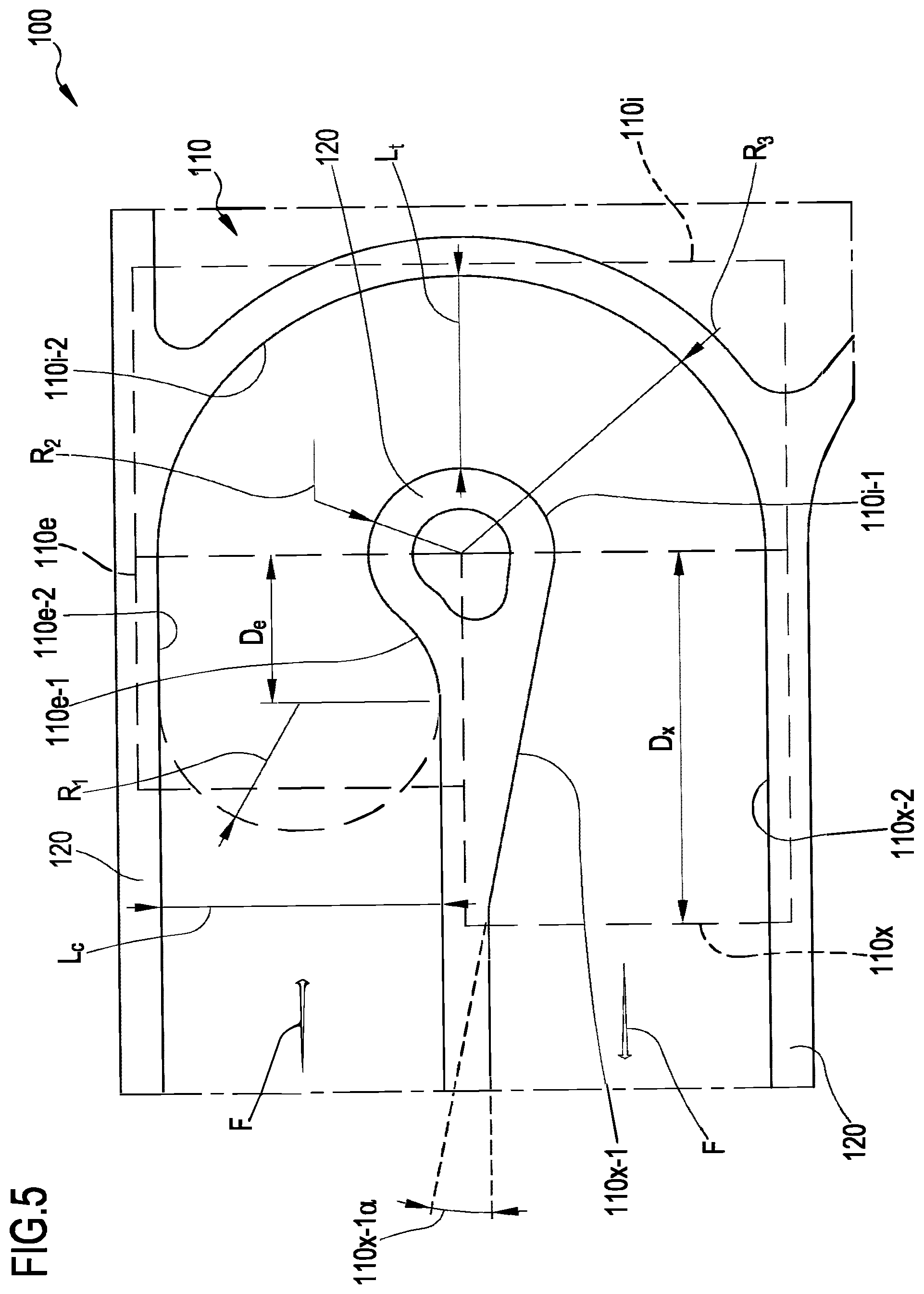 Patent US12318520 Figure 5 – Container for fluids and apparatus for temperature control, e.g. warming, of medical fluids