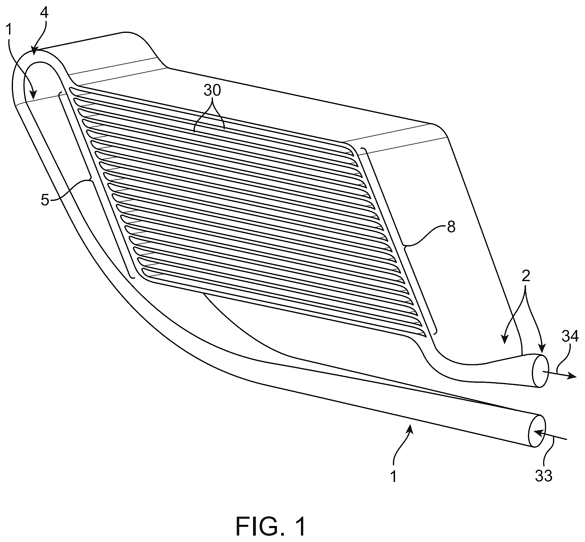 Patent US12318522 Figure 1 – Hemofilter for in vivo blood filtration