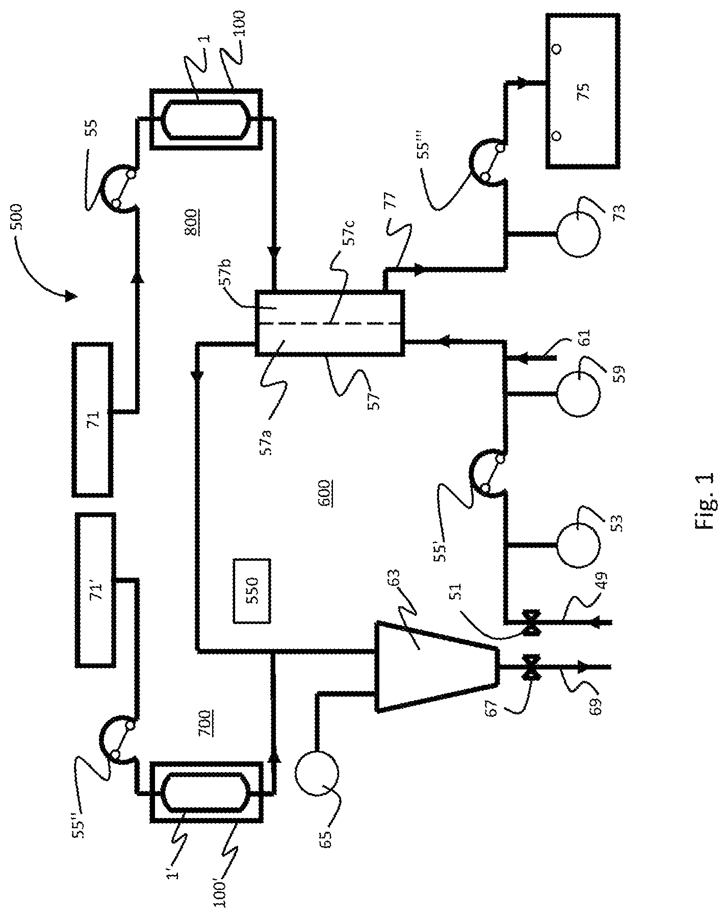 Patent US12318523 Figure 1 – Method for identifying the type of a medical filter, and apparatuses