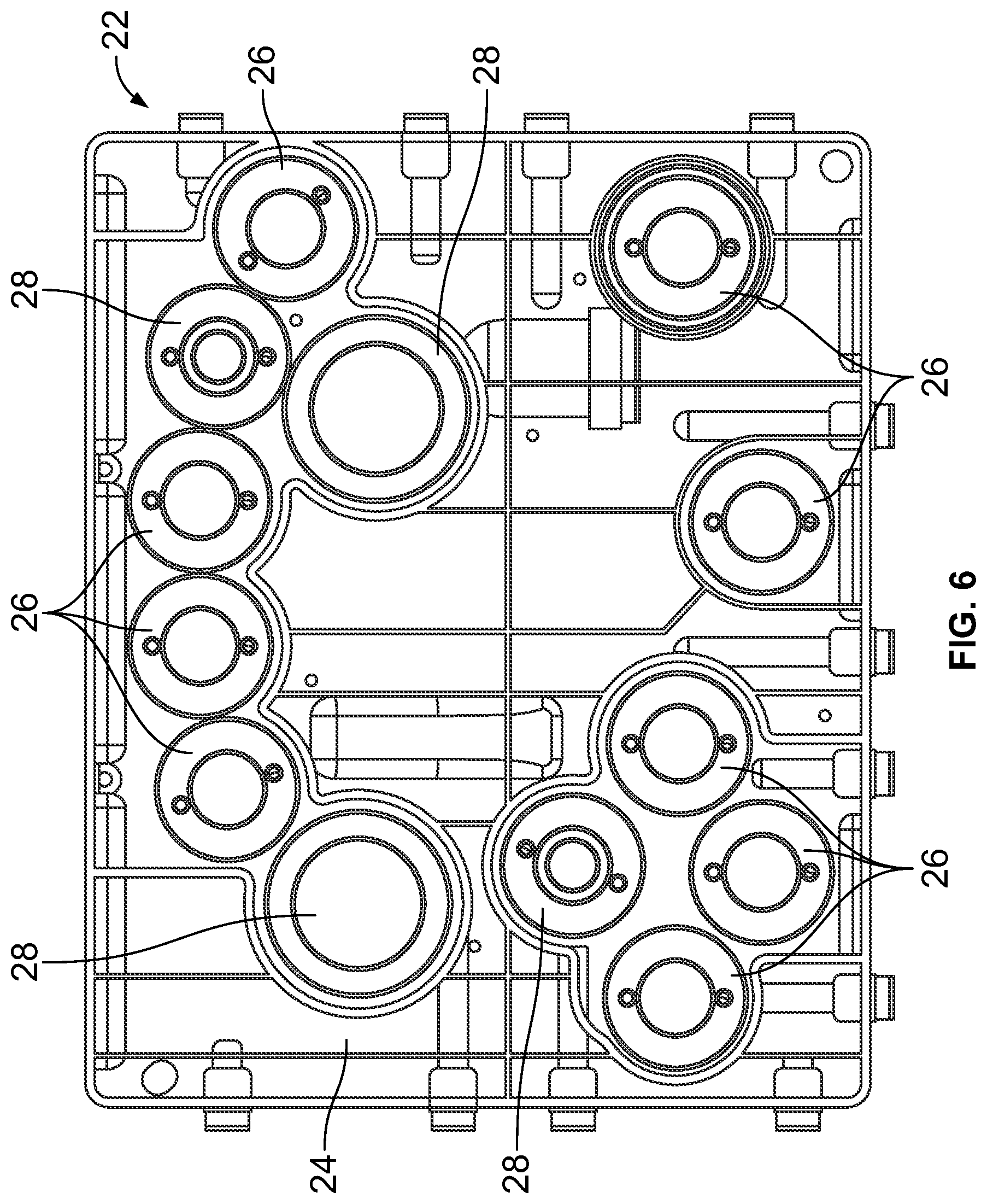 Patent US12318527 Figure 6 – Control of fluid flow during priming of a fluid flow circuit