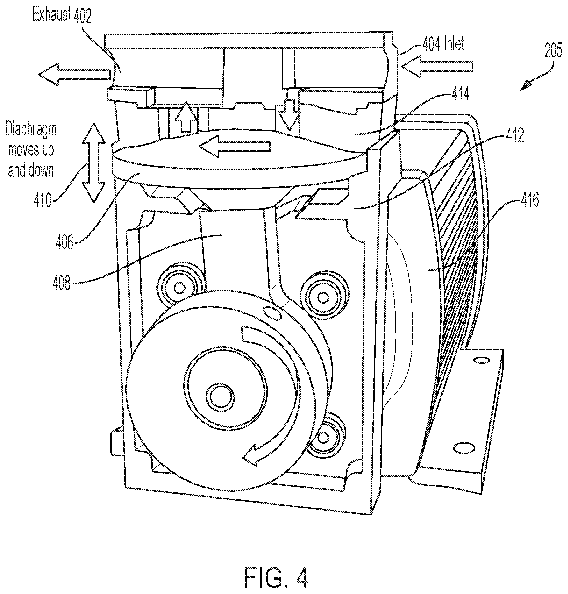 Patent US12318532 Figure 5 – System level fluidics and controls