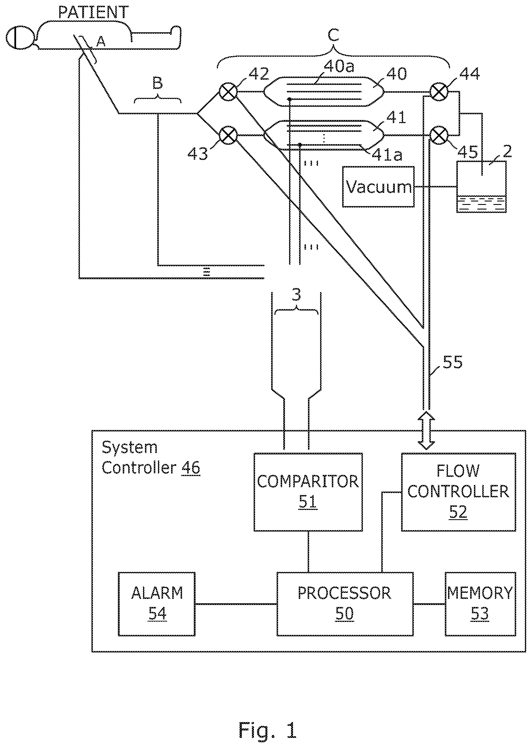 Patent US12318533 Figure 1 – Surgical drain