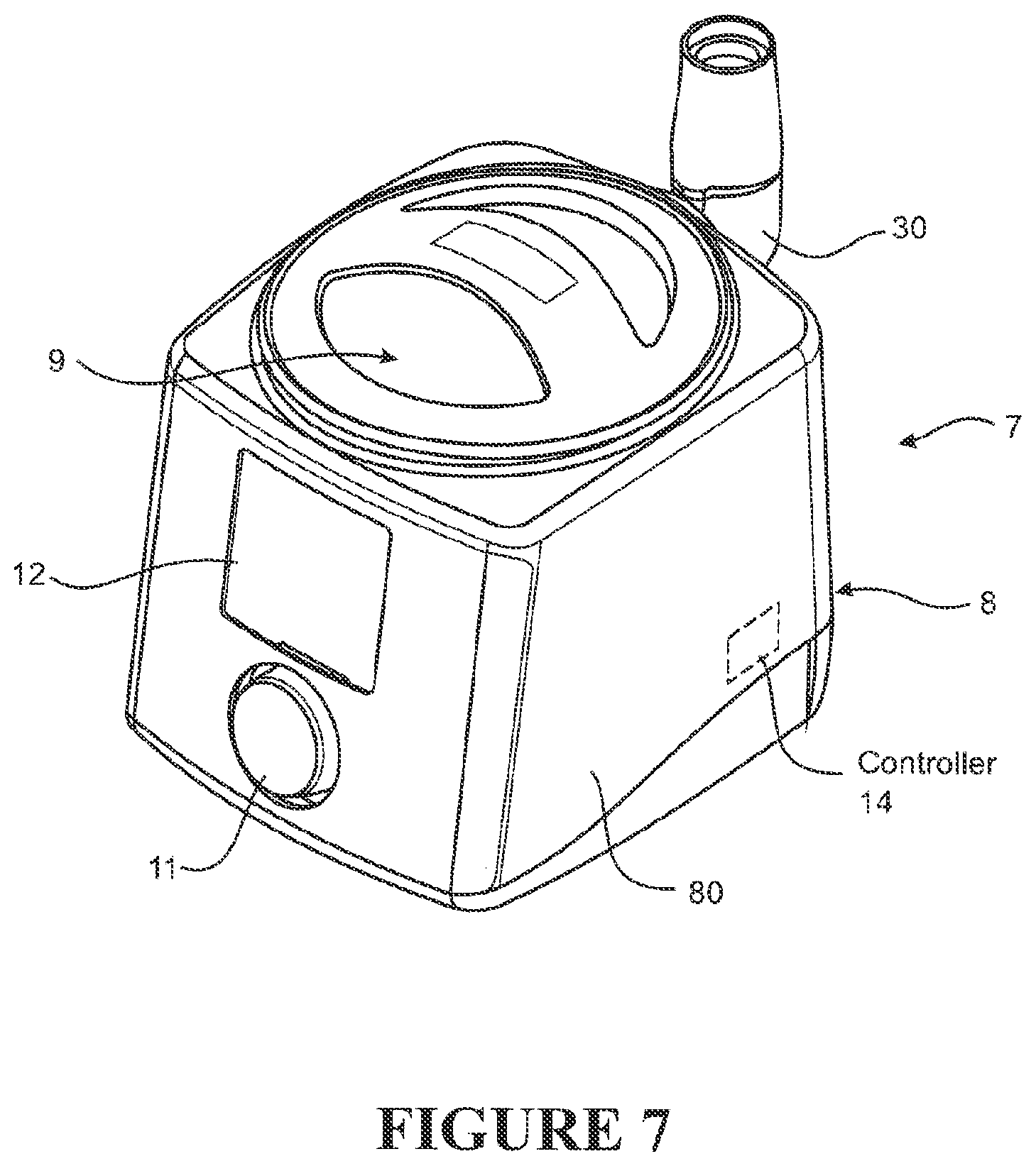 Patent US12318538 Figure 5 – Impeller and motor assembly