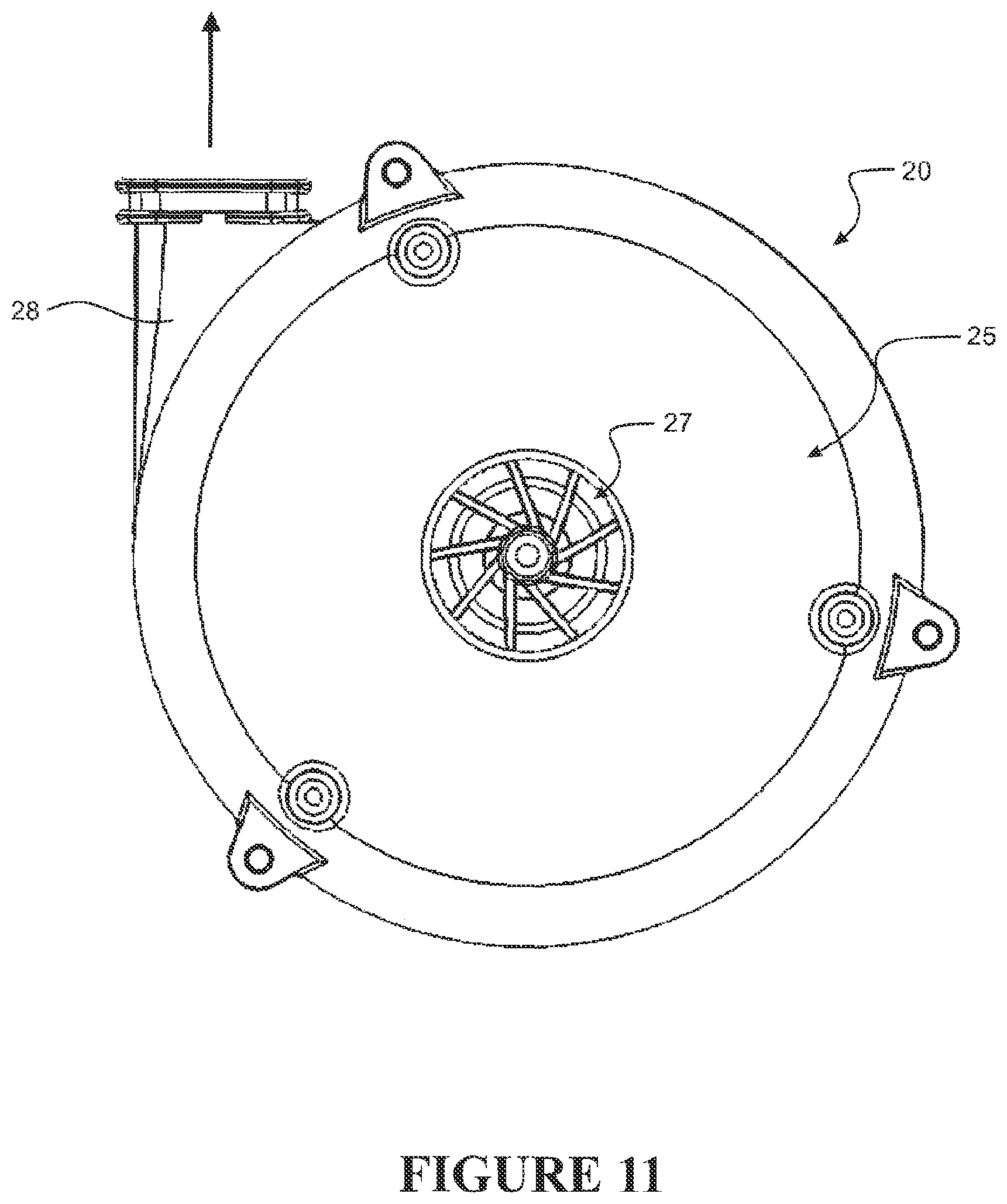 Patent US12318538 Figure 9 – Impeller and motor assembly