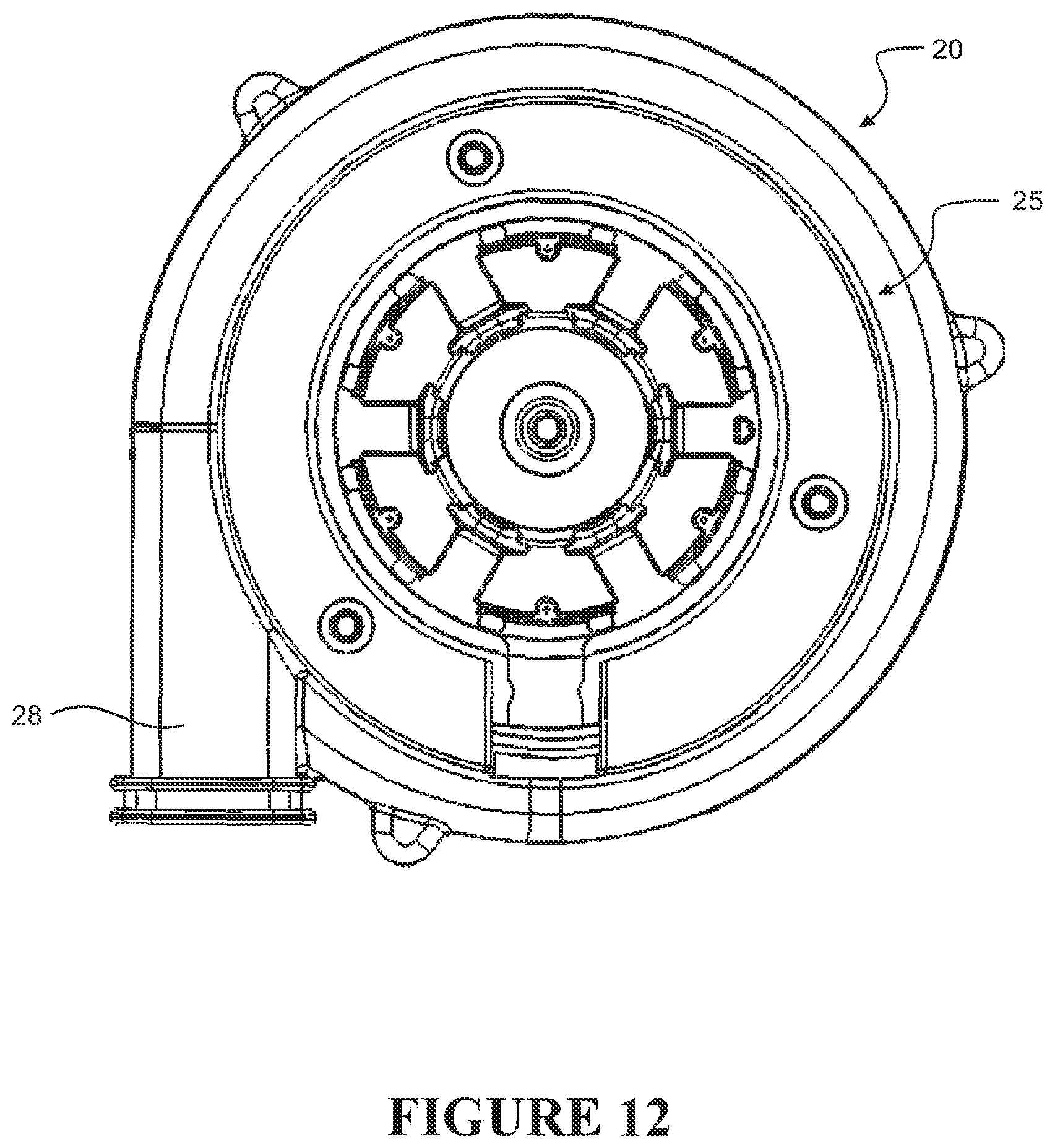 Patent US12318538 Figure 10 – Impeller and motor assembly