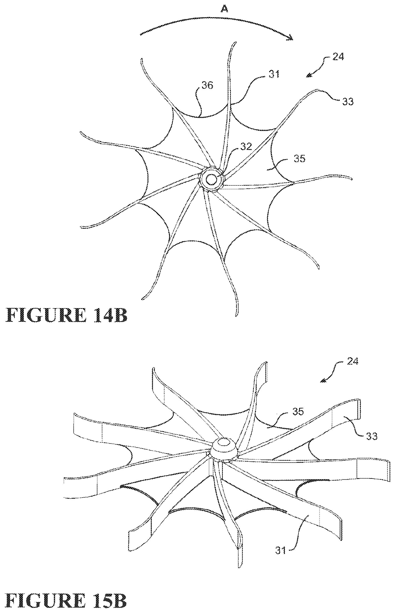 Patent US12318538 Figure 13 – Impeller and motor assembly