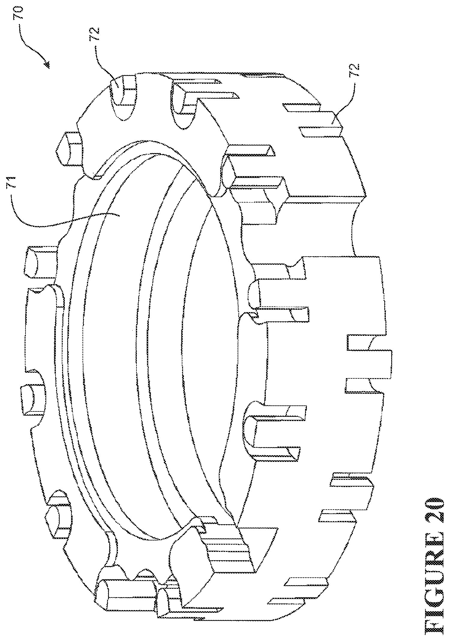 Patent US12318538 Figure 19 – Impeller and motor assembly