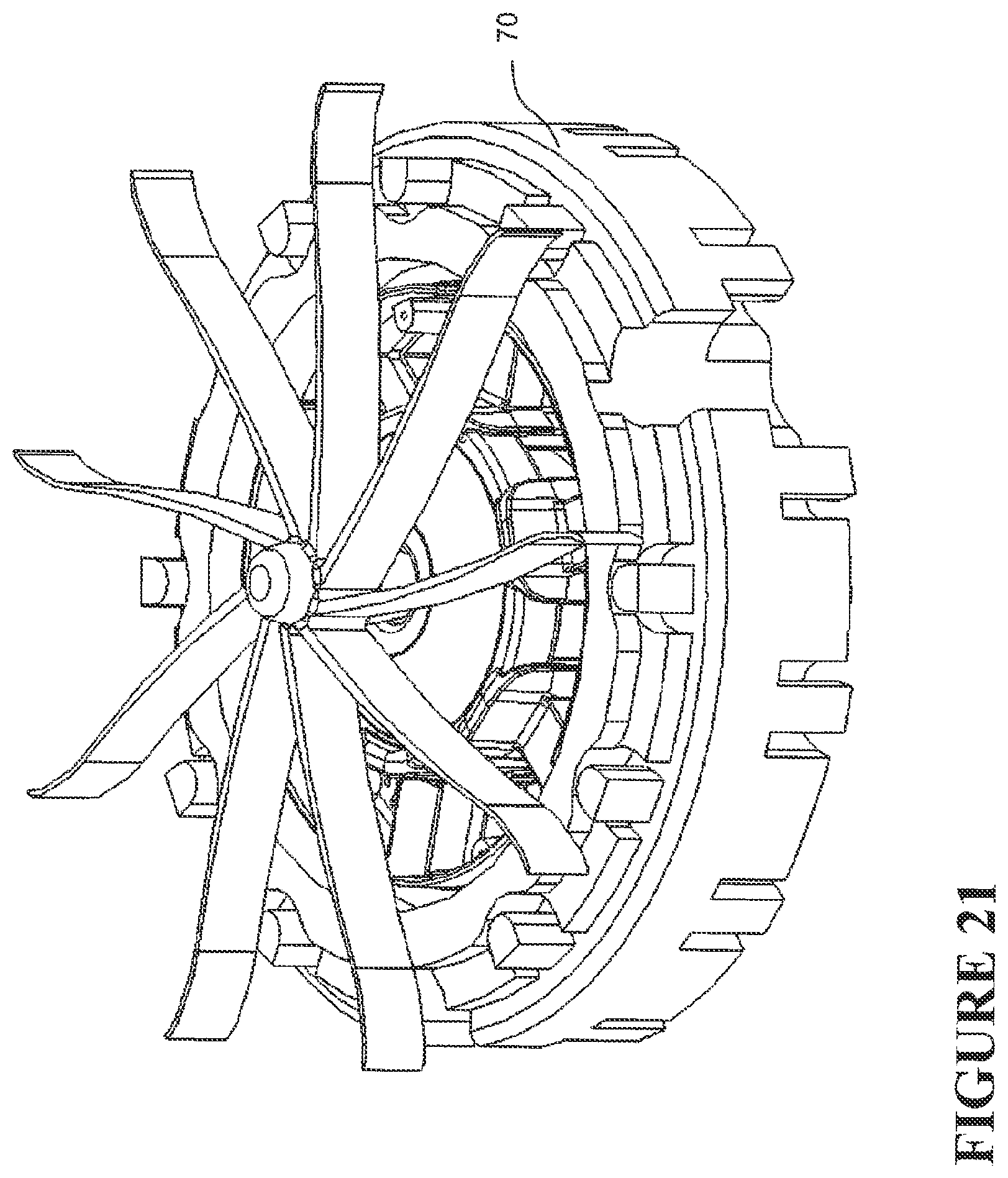 Patent US12318538 Figure 20 – Impeller and motor assembly