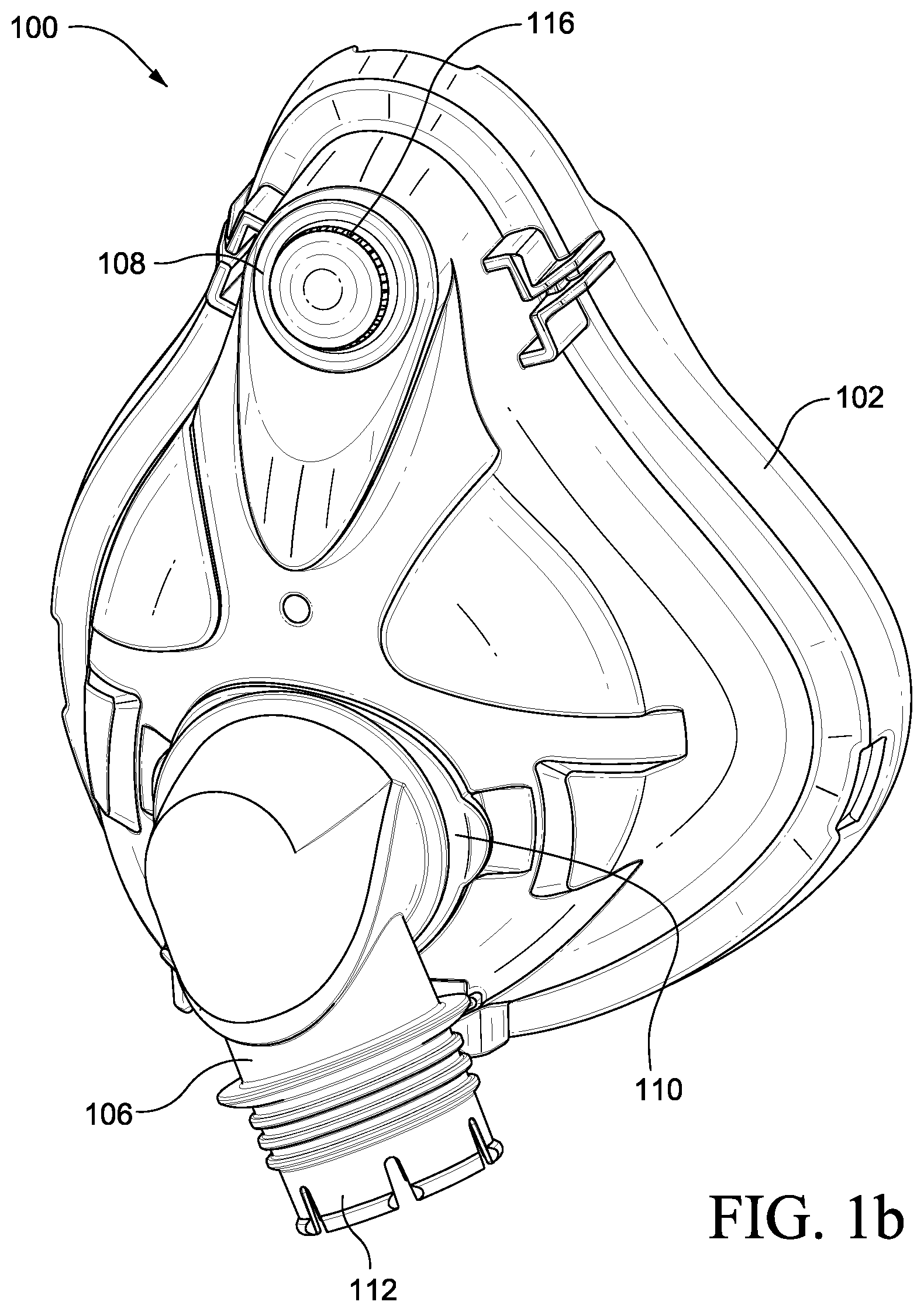 Patent US12318542 Figure 2 – Mask vent