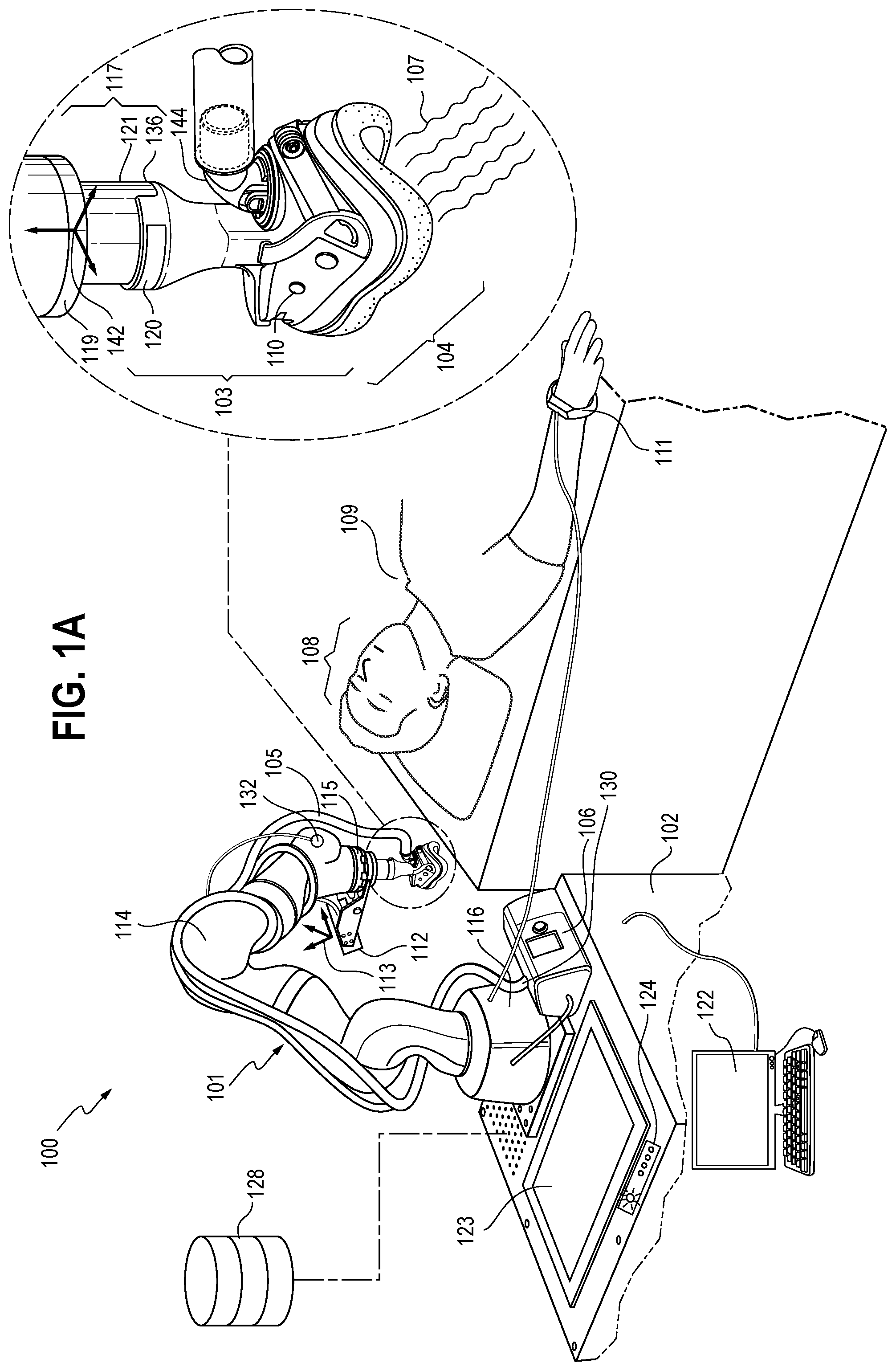 Patent US12318543 Figure 1 – Robotic ventilation method configured for automatic gas delivery