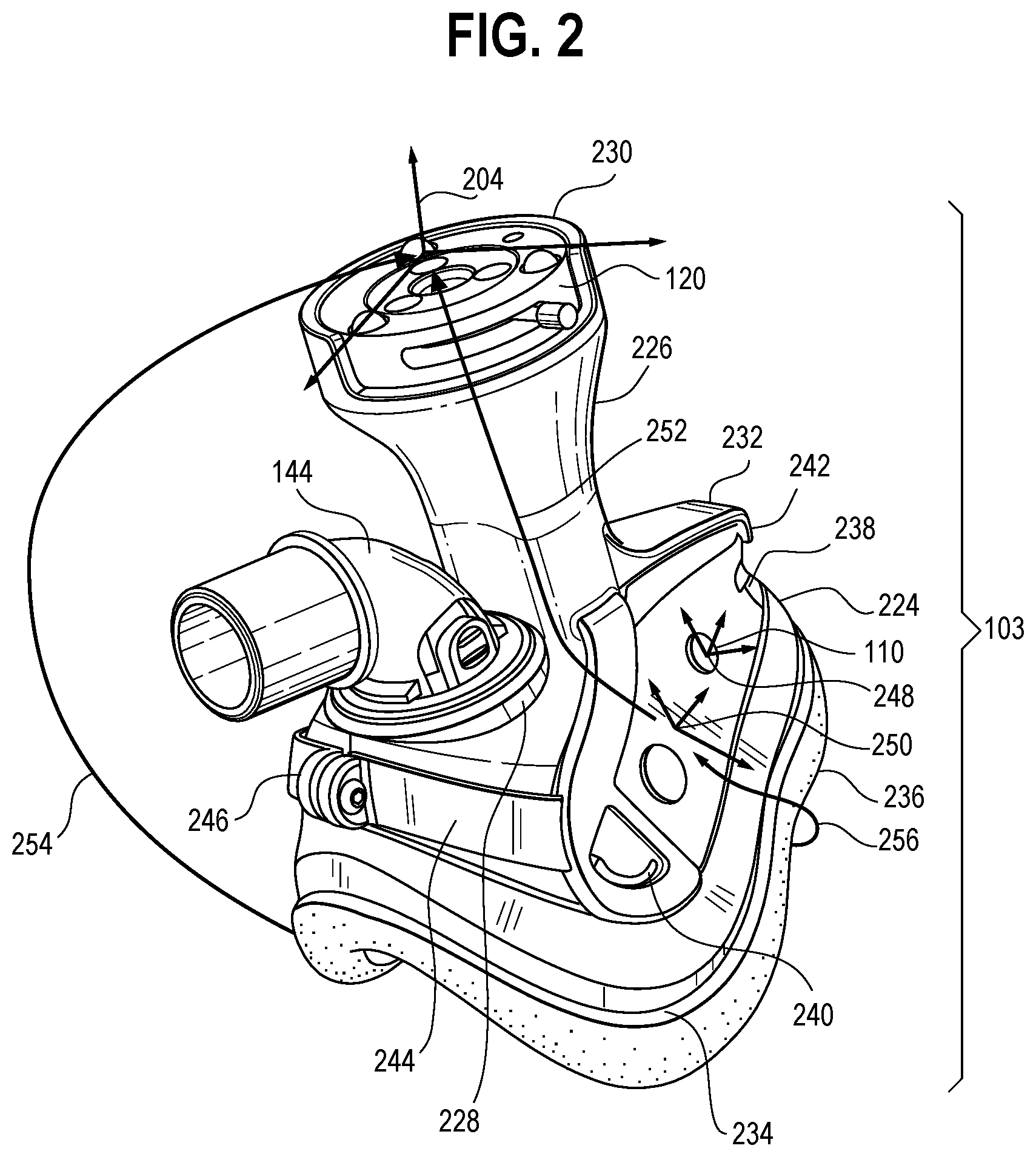 Patent US12318543 Figure 3 – Robotic ventilation method configured for automatic gas delivery