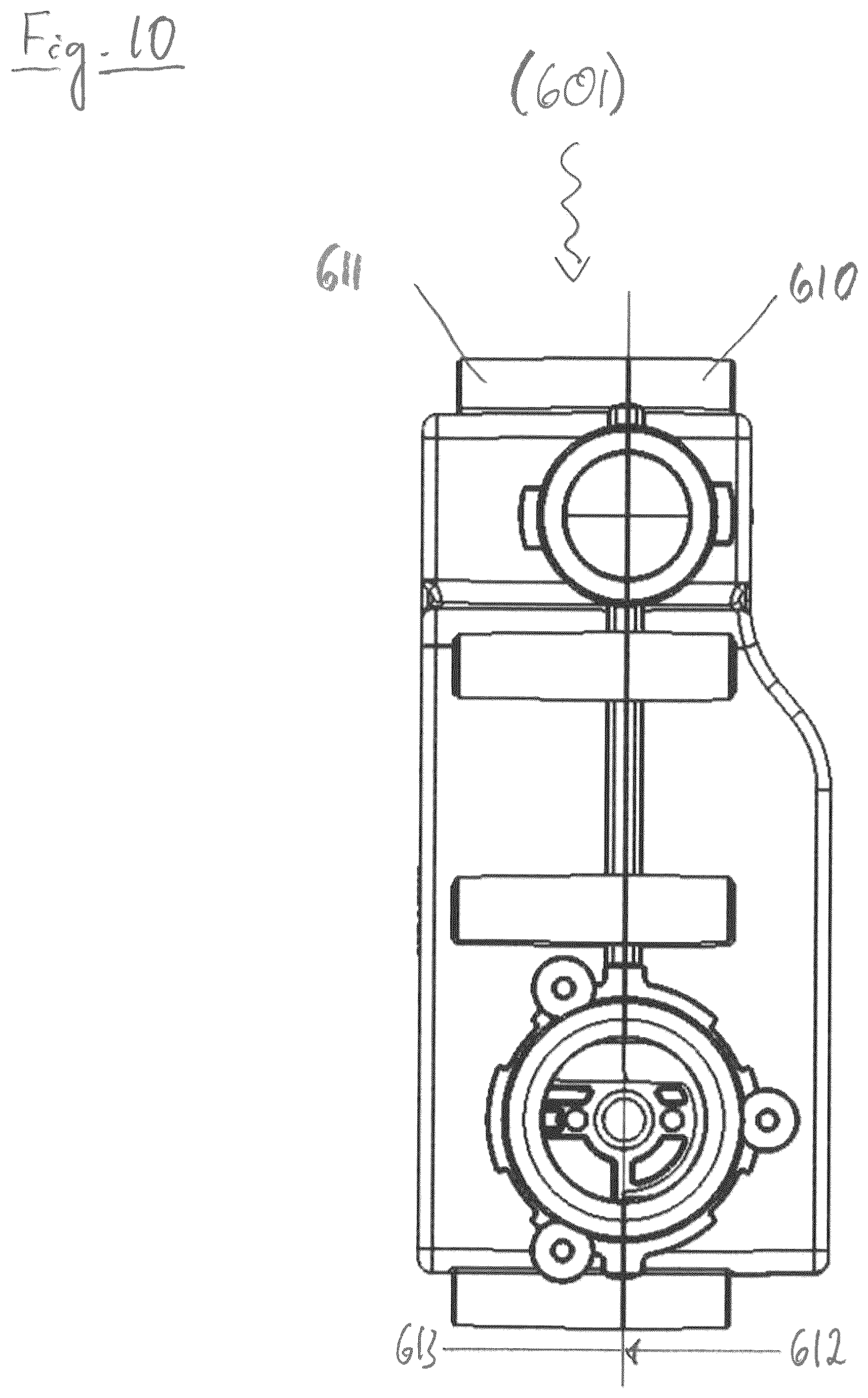 Patent US12318546 Figure 9 – Respirator with a mixing chamber, and mixing chamber for a respirator