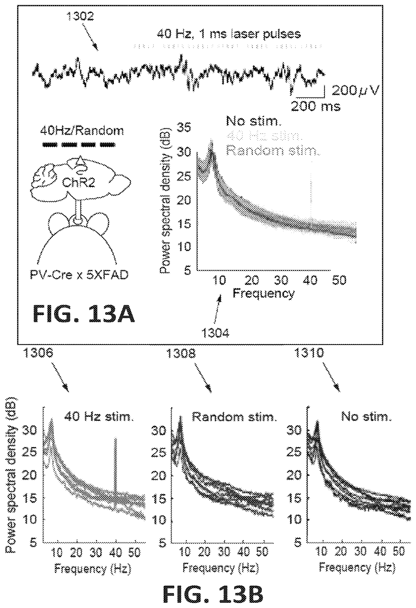 Patent US12318549 Figure 13 – Methods and devices for providing a stimulus to a subject to induce gamma oscillations