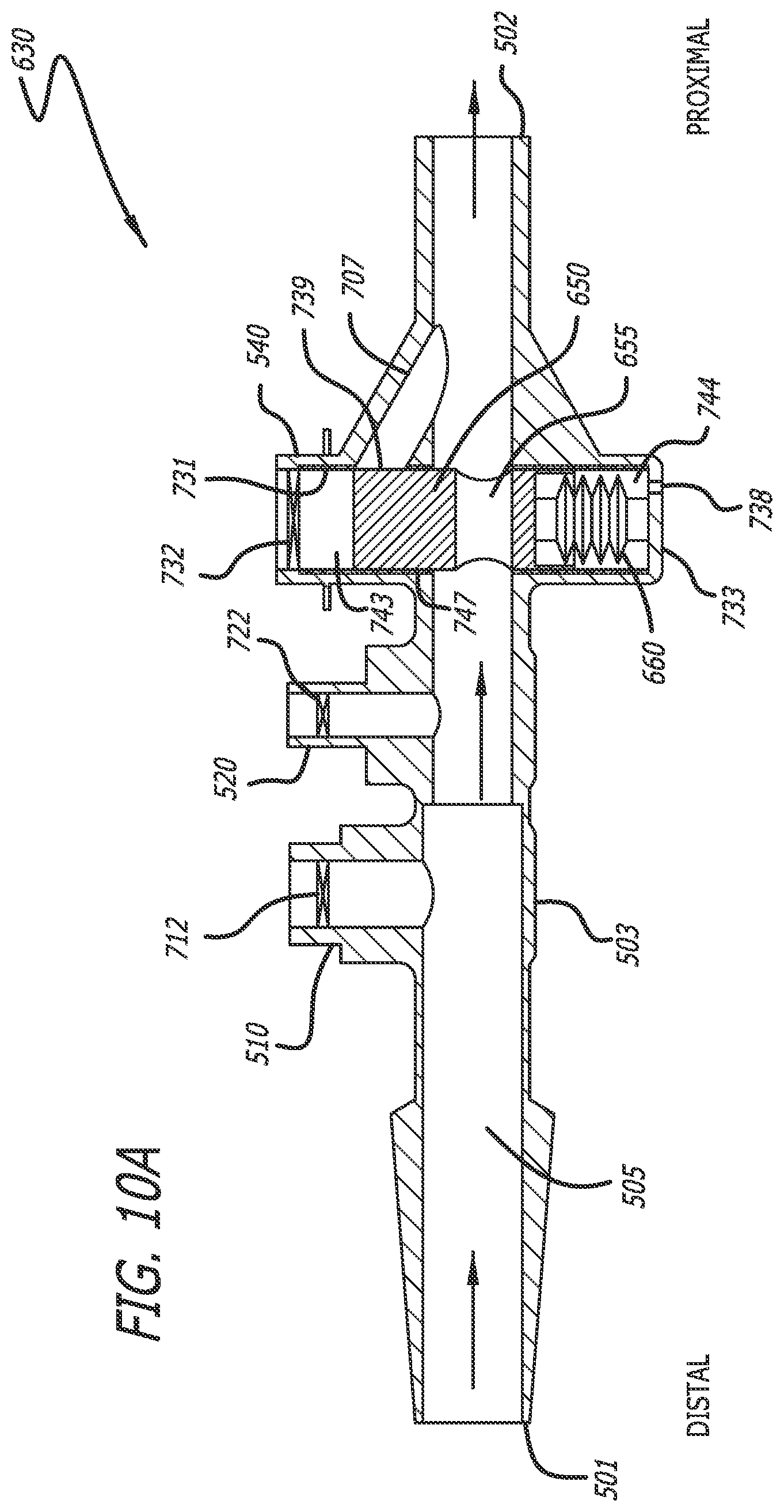 Patent US12318552 Figure 13 – Collapsible thin-walled valve for drainage control