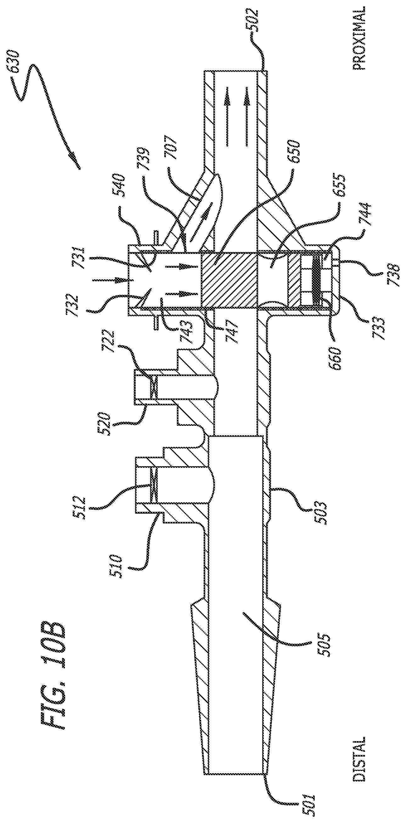 Patent US12318552 Figure 14 – Collapsible thin-walled valve for drainage control