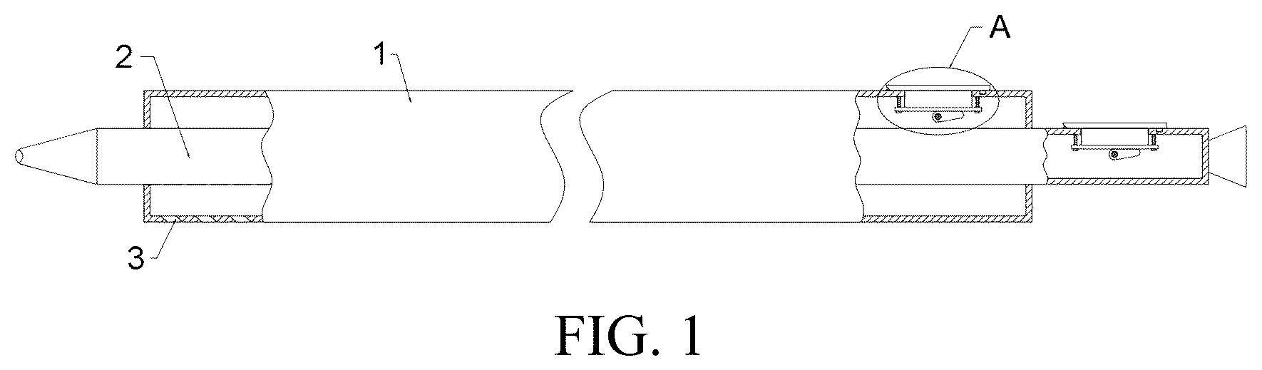 Patent US12318554 Figure 1 – Femoral artery cannula for providing lower limb blood perfusion