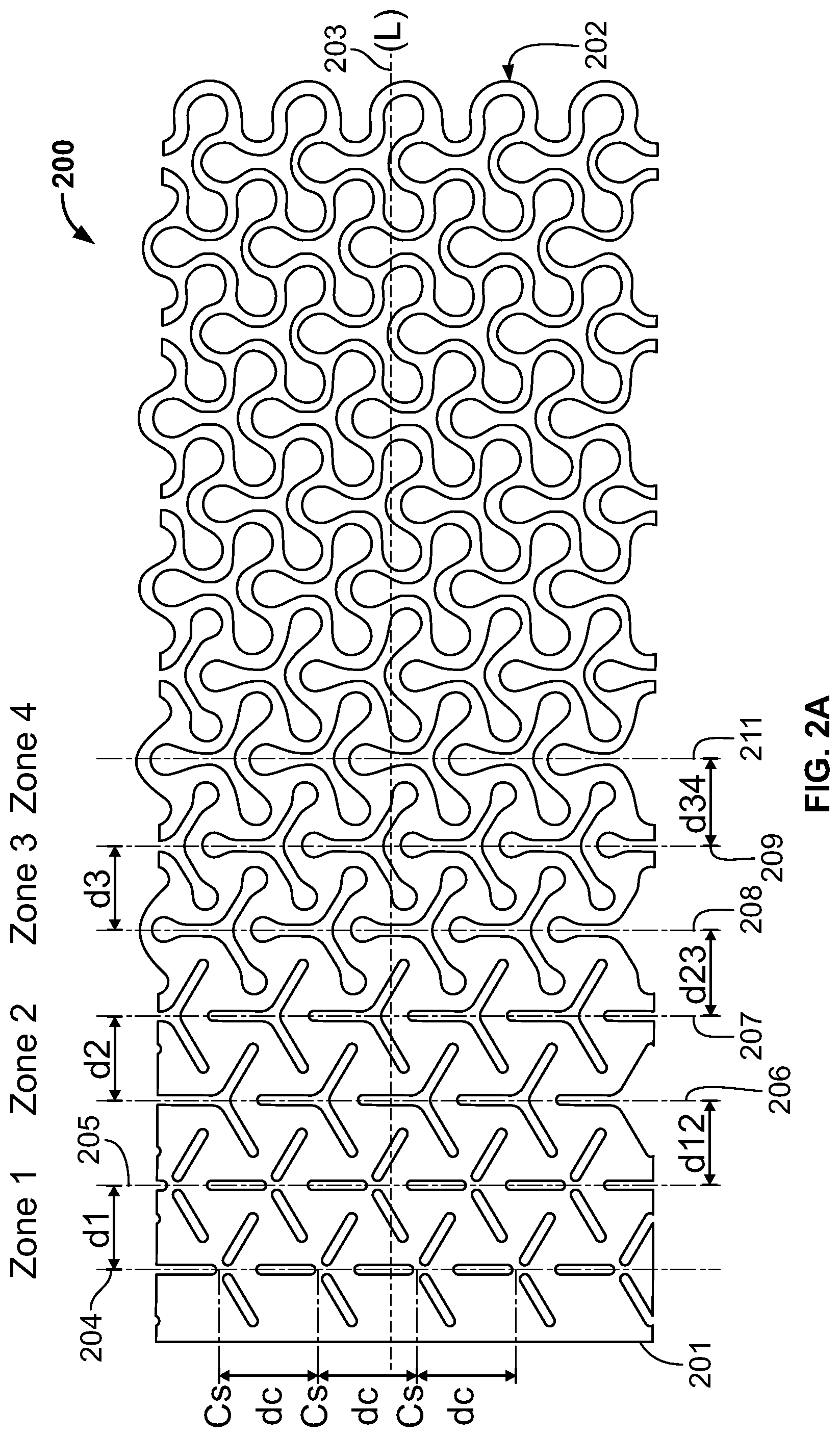Patent US12318556 Figure 3 – Progressive flexibility catheter support frame