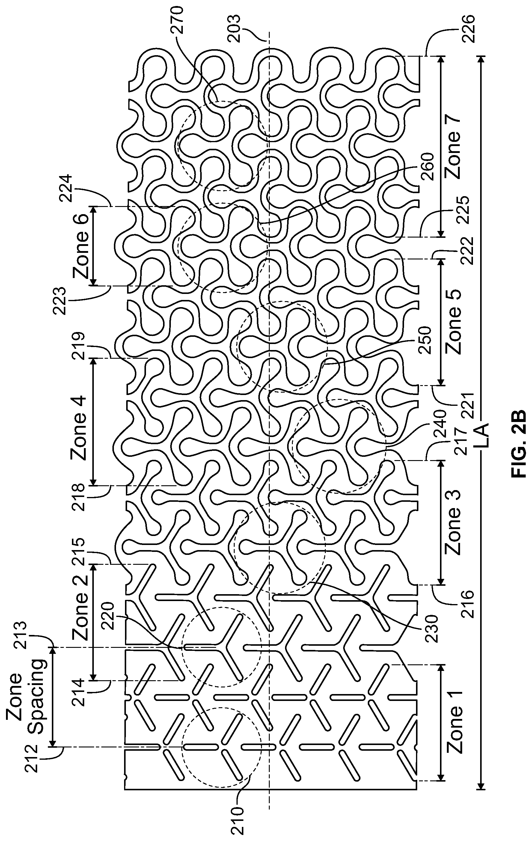Patent US12318556 Figure 4 – Progressive flexibility catheter support frame