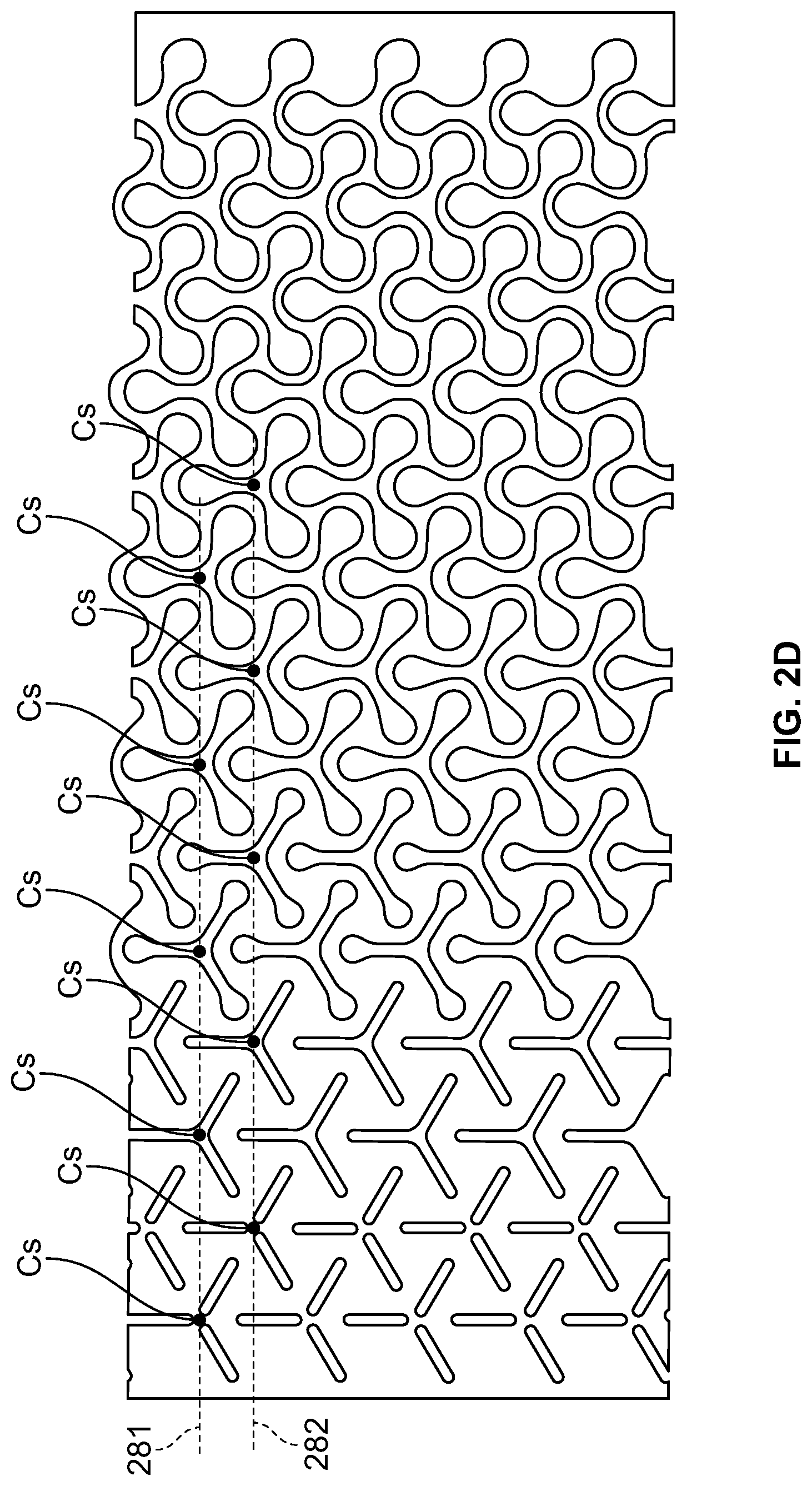 Patent US12318556 Figure 6 – Progressive flexibility catheter support frame