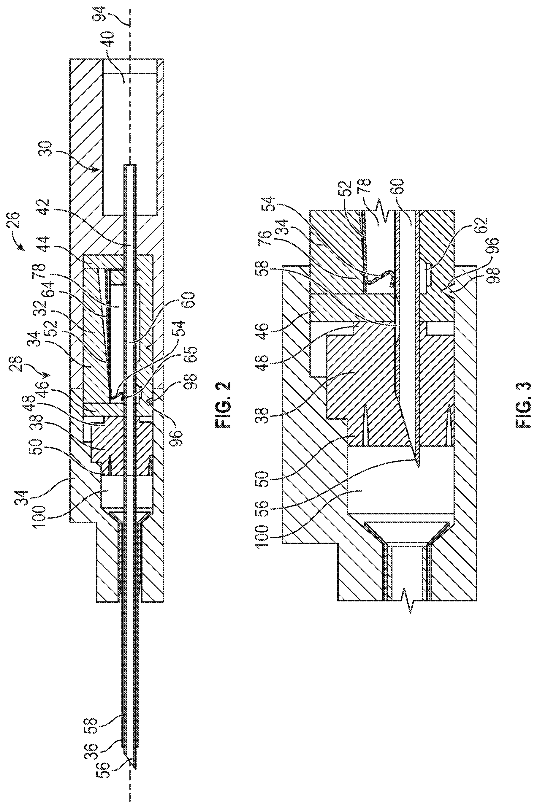 Patent US12318557 Figure 2 – Catheter system to provide needle safety and related methods
