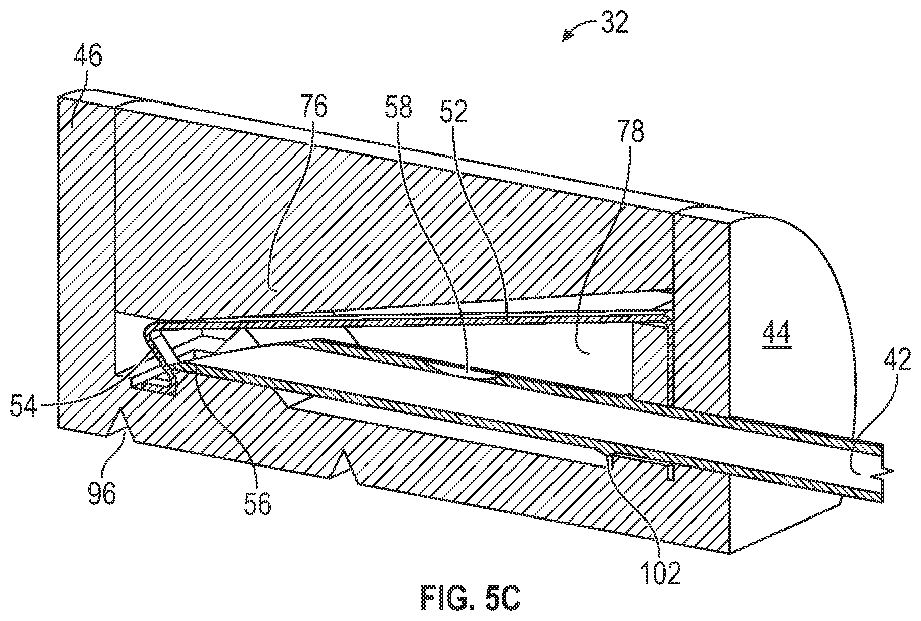 Patent US12318557 Figure 5 – Catheter system to provide needle safety and related methods
