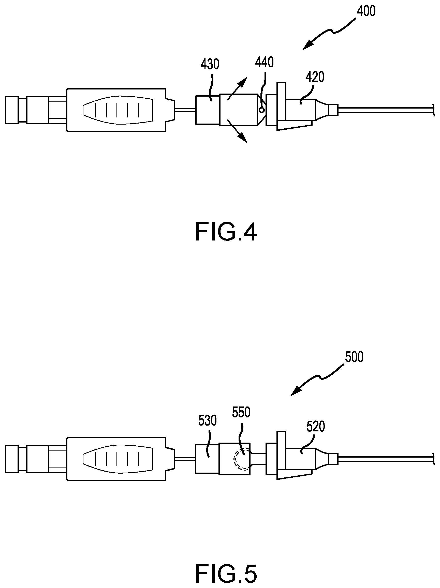 Patent US12318558 Figure 4 – Catheter insertion device with tip protector housing
