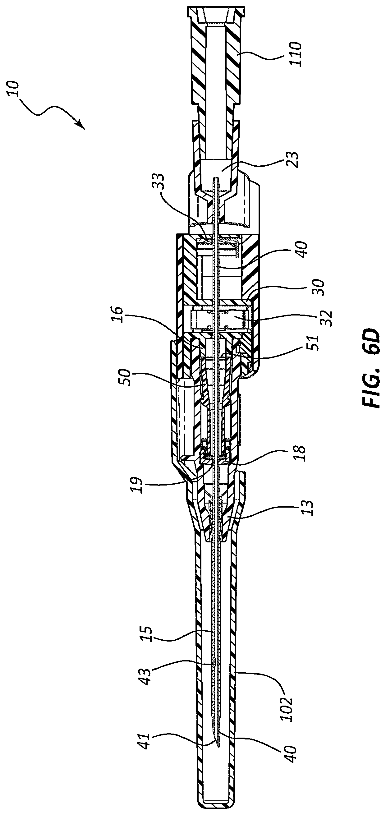 Patent US12318559 Figure 9 – Ported IV catheter having external needle shield and internal blood control septum