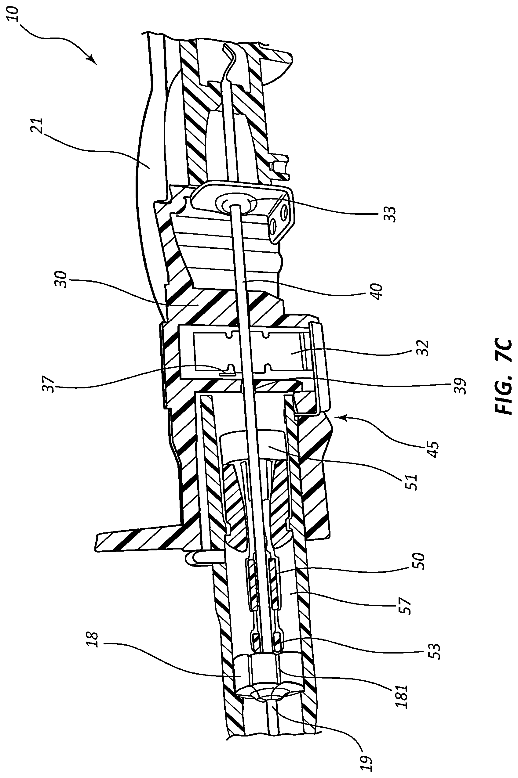 Patent US12318559 Figure 16 – Ported IV catheter having external needle shield and internal blood control septum