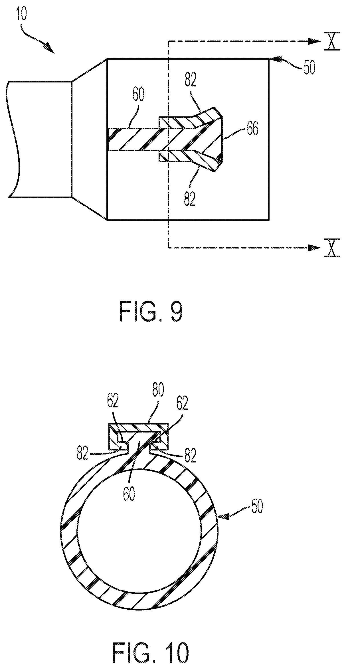 Patent US12318567 Figure 4 – Perforating connector for medical fluid containers