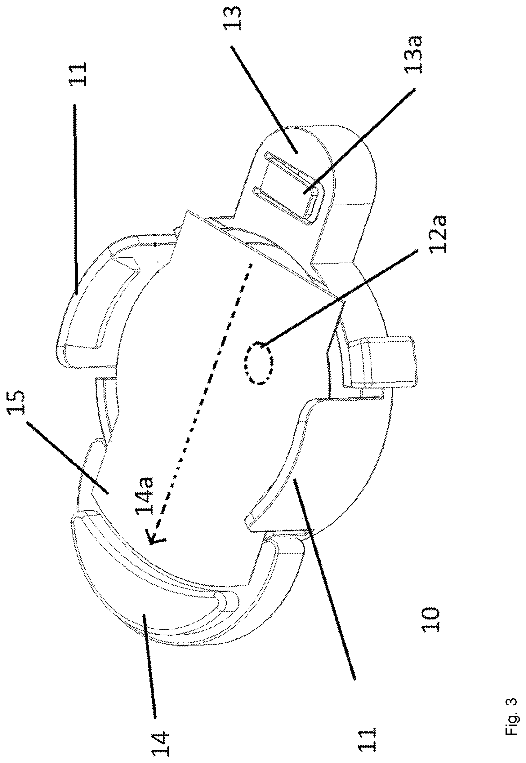 Patent US12318569 Figure 3 – Sterile connector