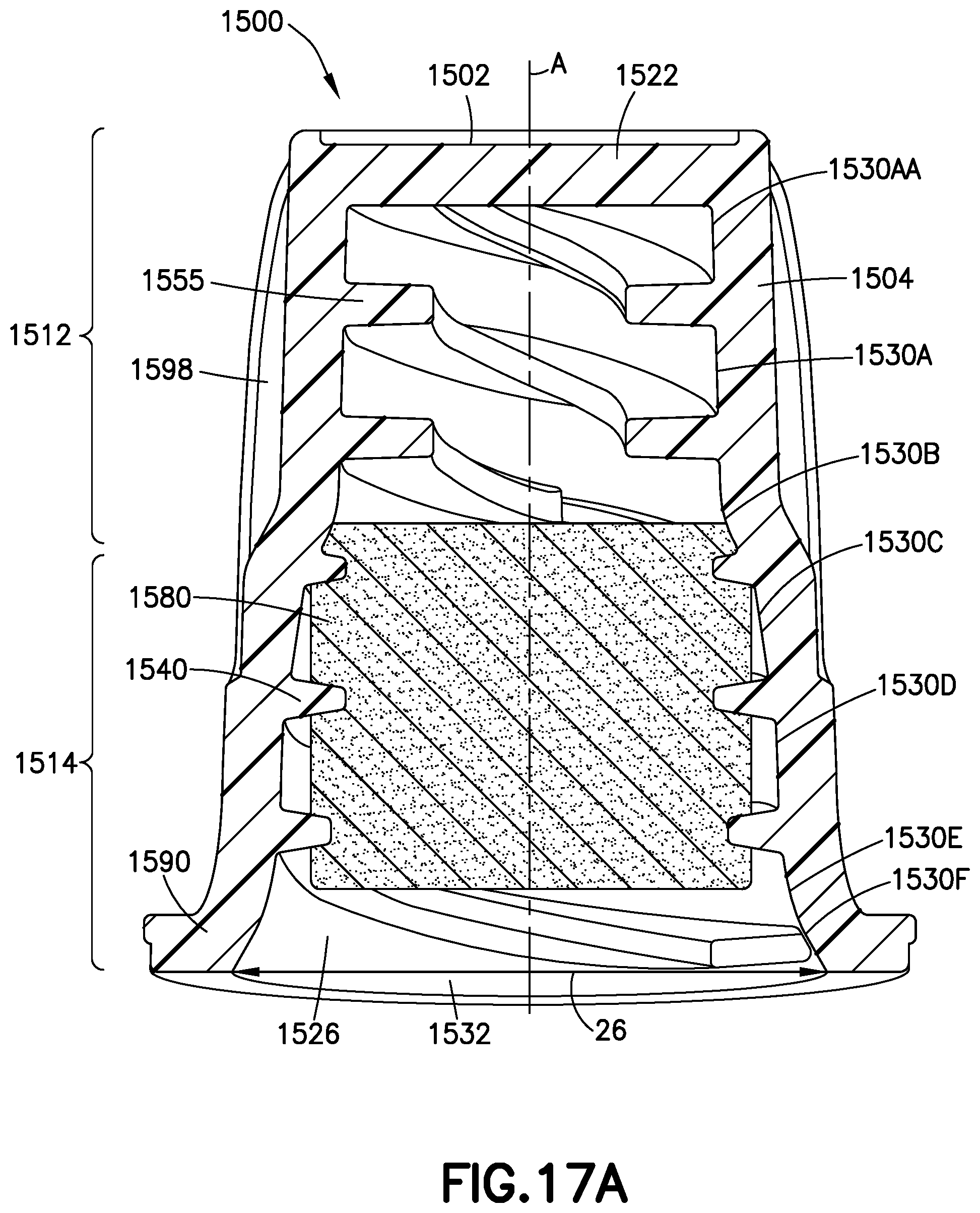 Patent US12318570 Figure 17 – Disinfection cap for IV needleless connectors
