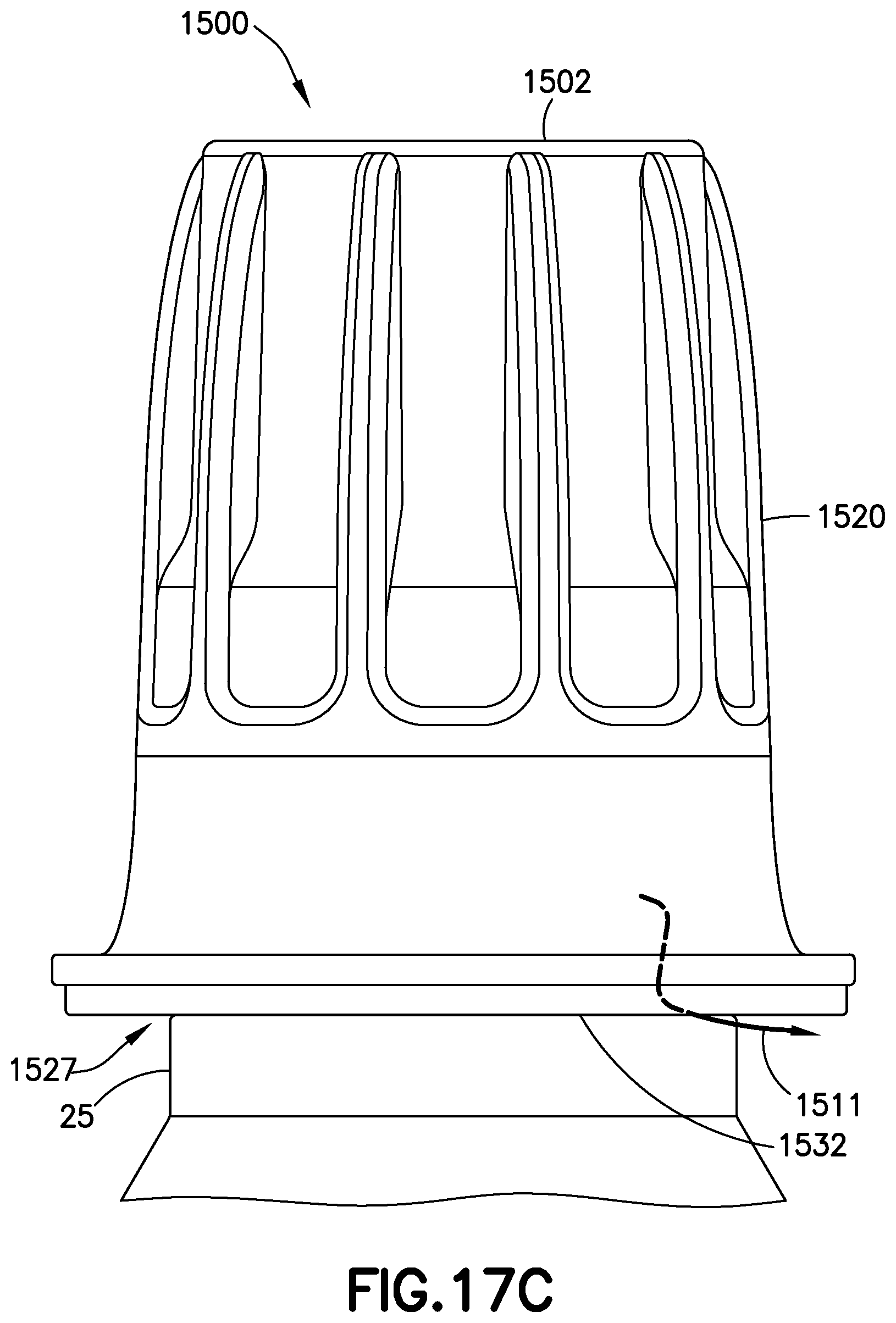 Patent US12318570 Figure 19 – Disinfection cap for IV needleless connectors
