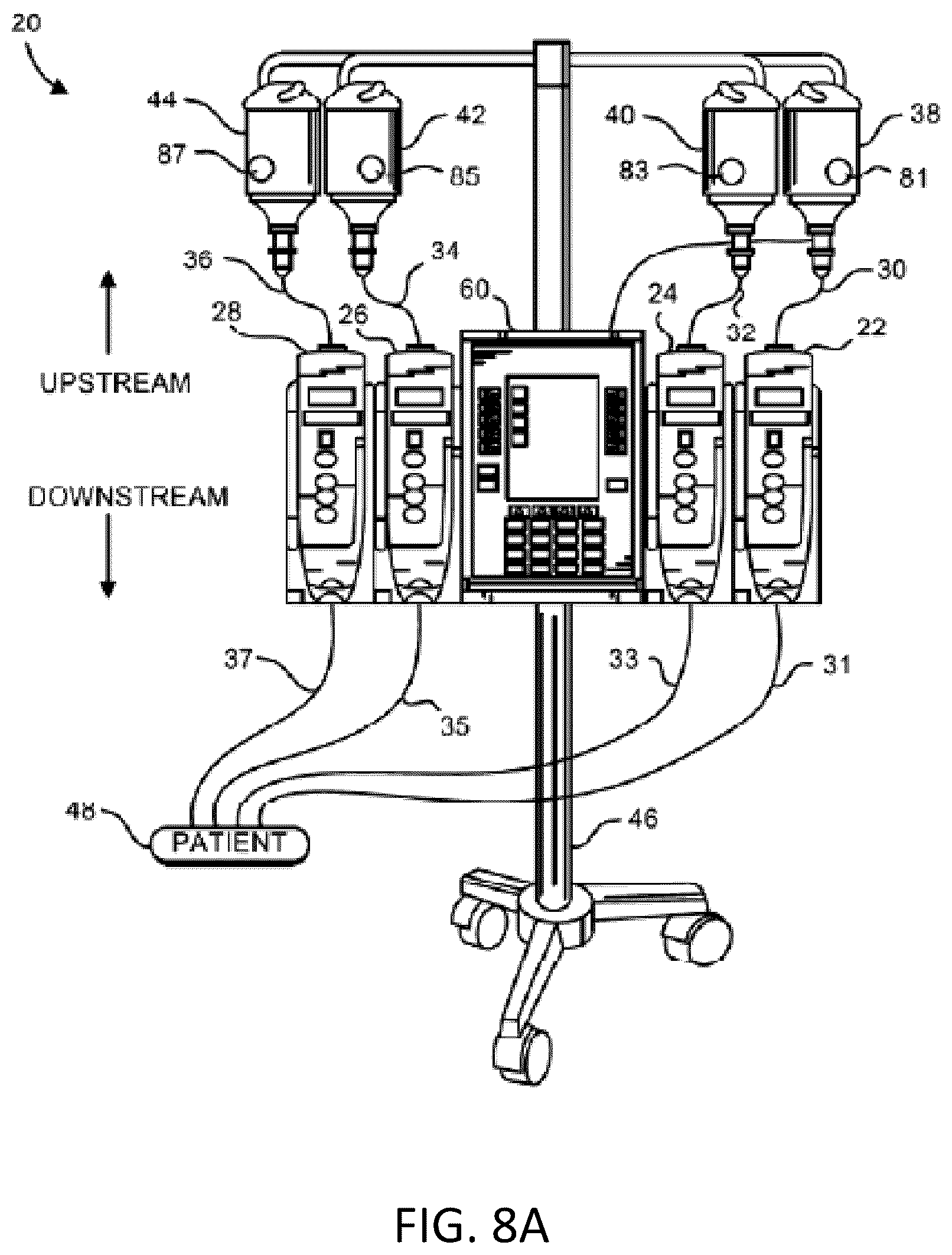 Patent US12318575 Figure 8 – Multipurpose capacitive sensor for fluid pumps