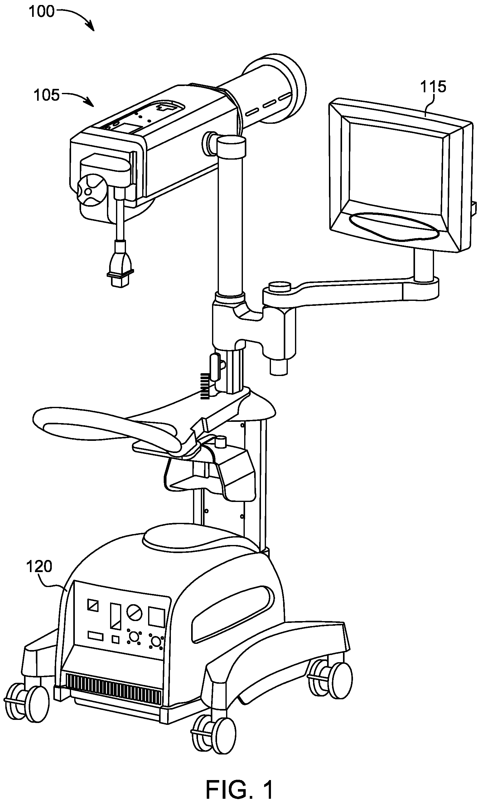 Patent US12318579 Figure 1 – Medical fluid injector