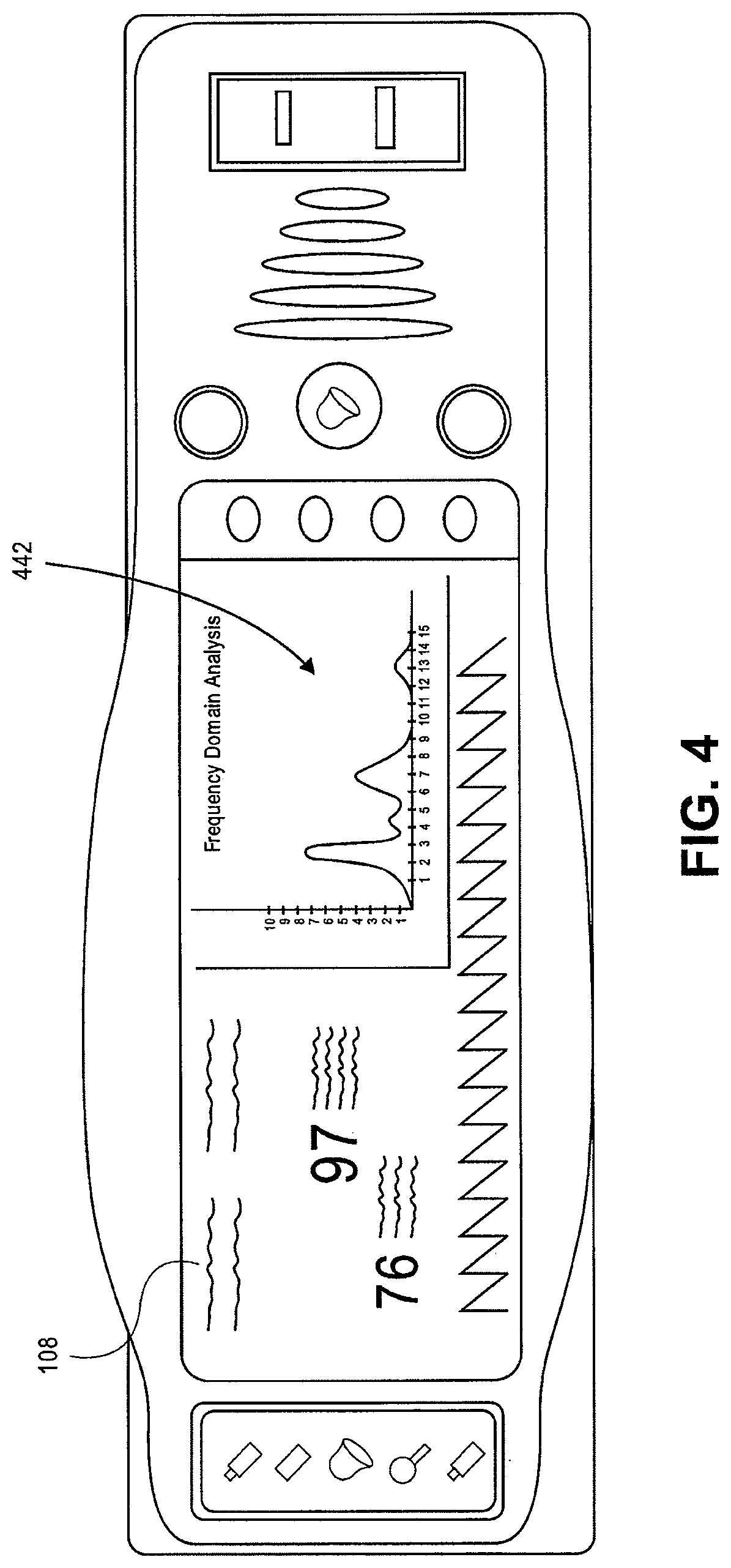 Patent US12318580 Figure 4 – Hemoglobin display and patient treatment
