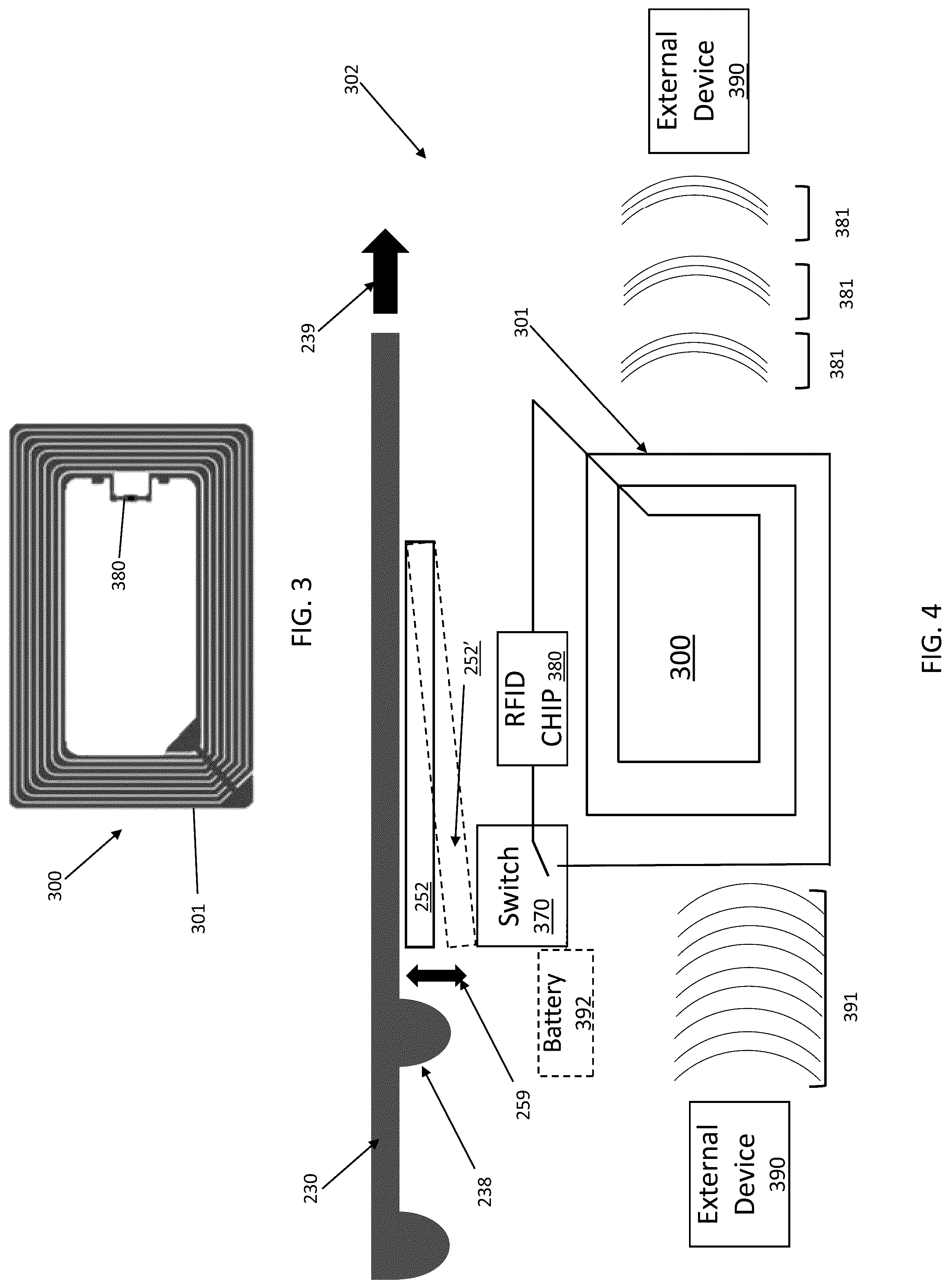 Patent US12318589 Figure 4 – RFID dose tracking mechanism for injection devices