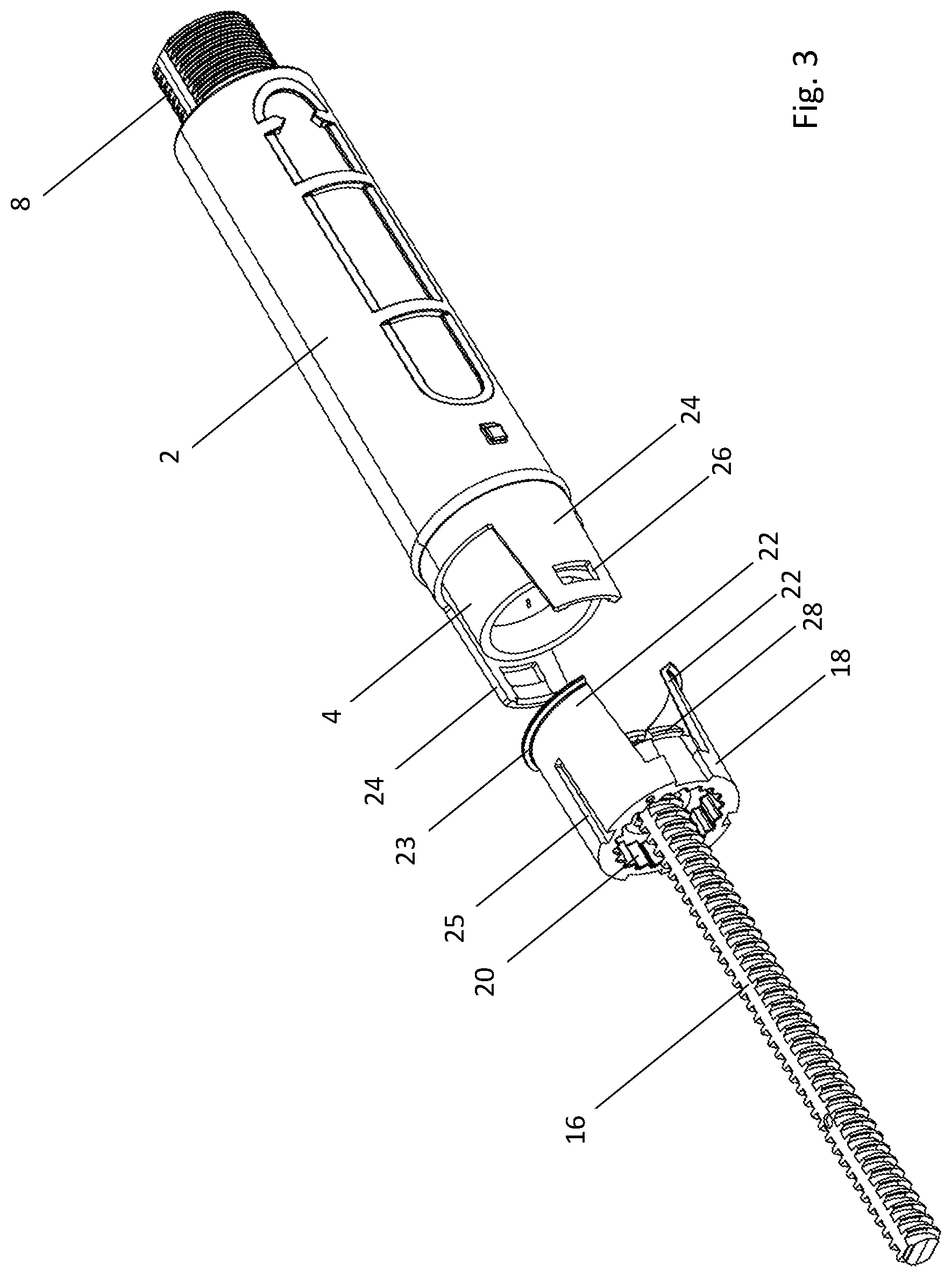 Patent US12318590 Figure 2 – Injector pen assembly