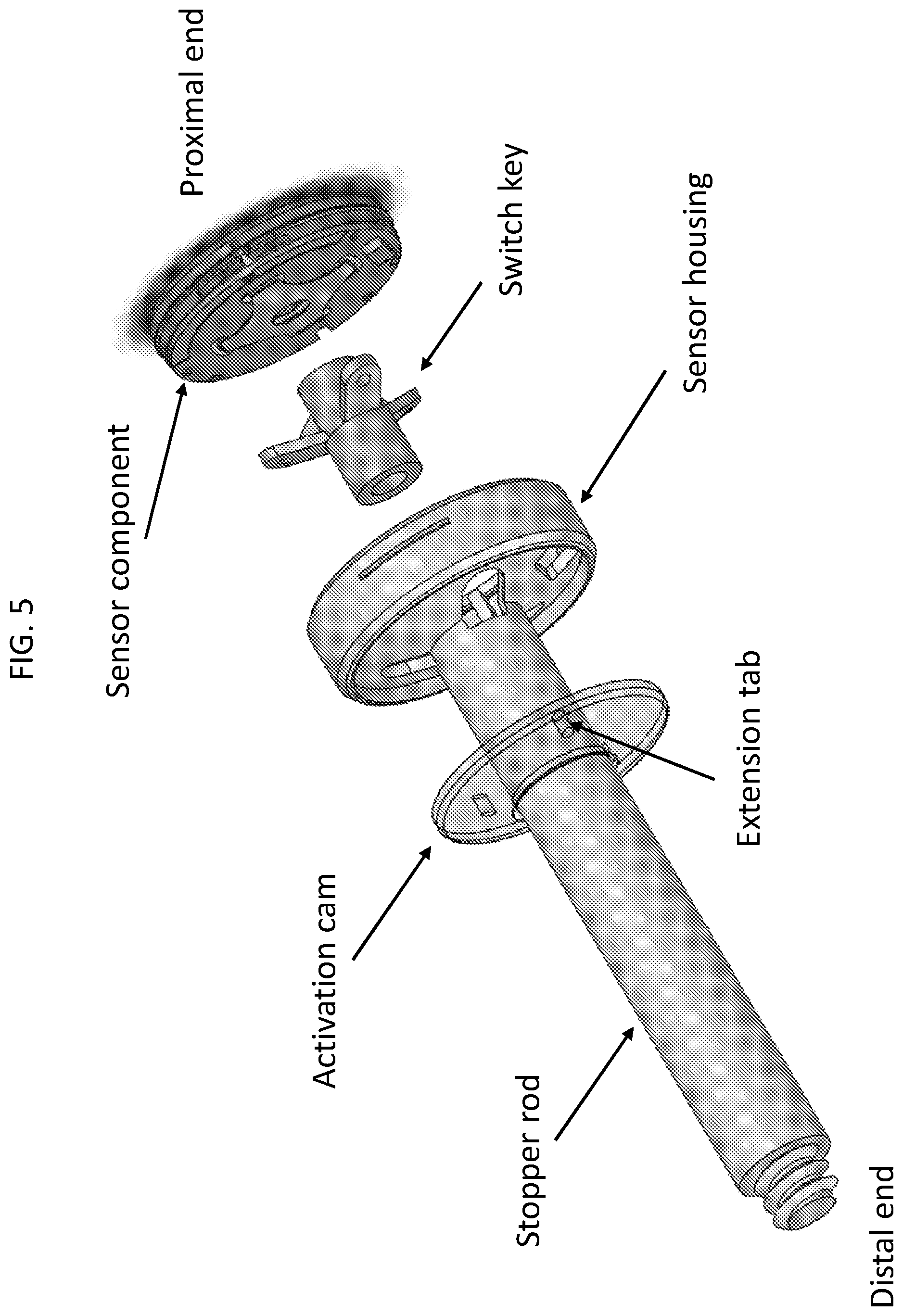 Patent US12318591 Figure 5 – Injection monitoring device