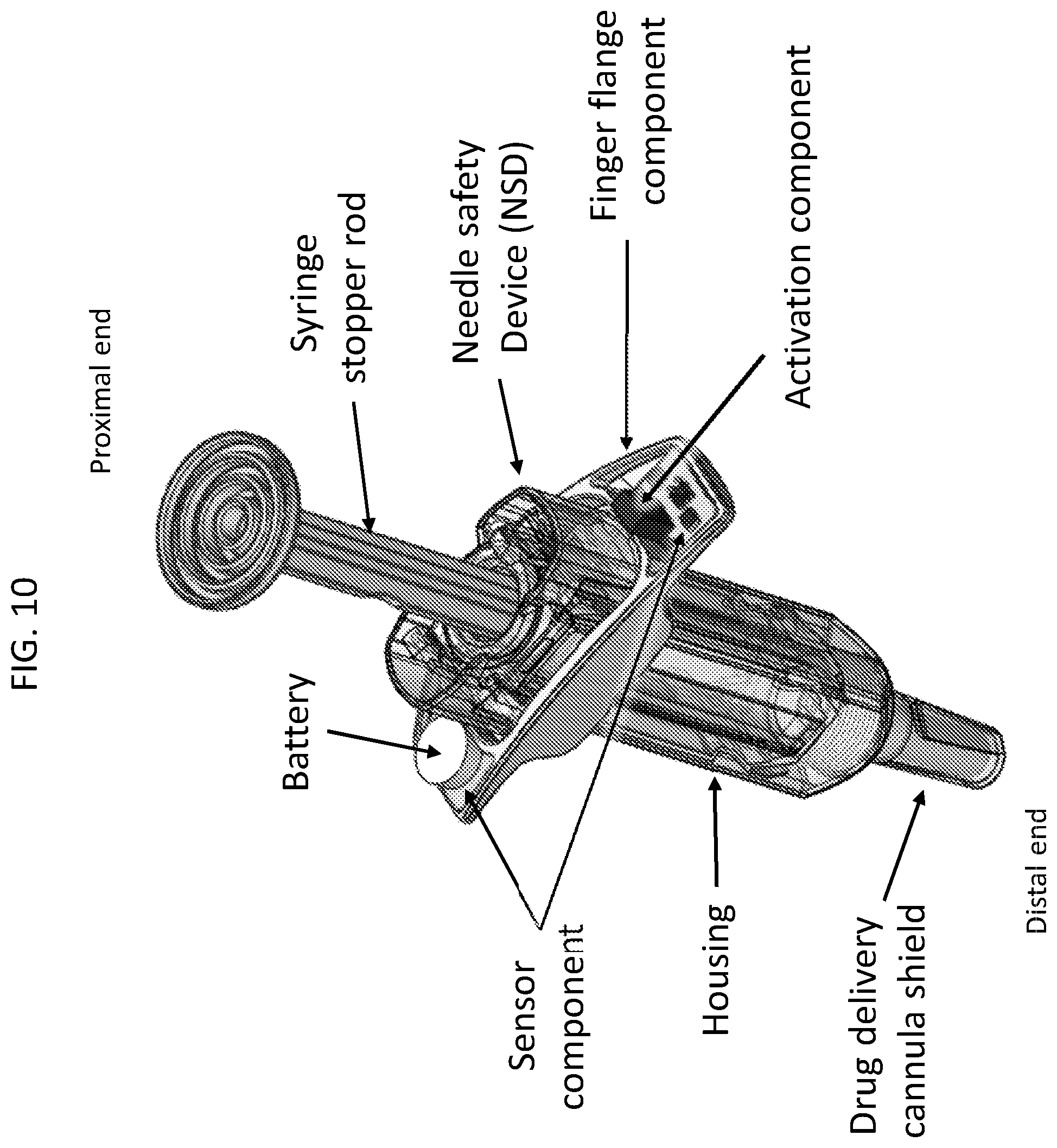 Patent US12318591 Figure 10 – Injection monitoring device