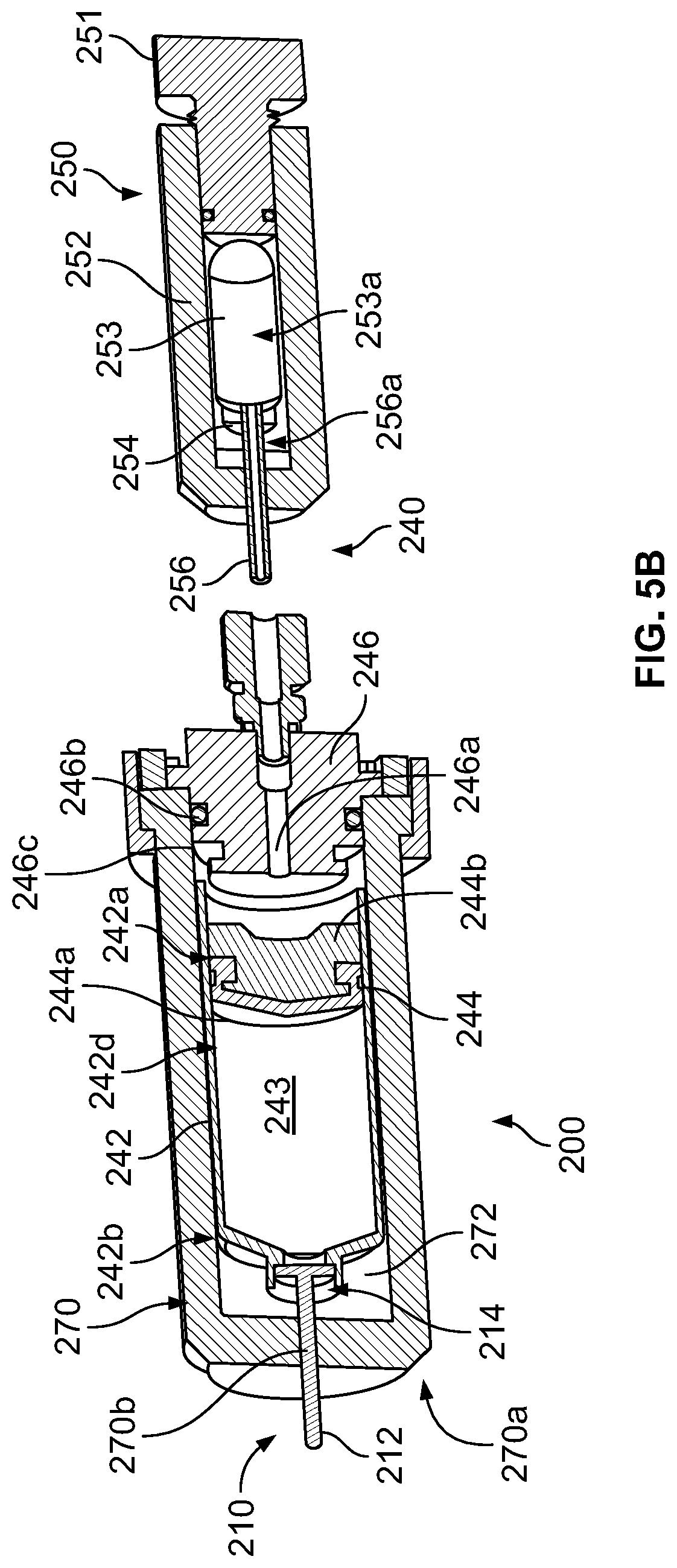 Patent US12318593 Figure 4 – Hydraulic-pneumatic pressurized chamber drug delivery system