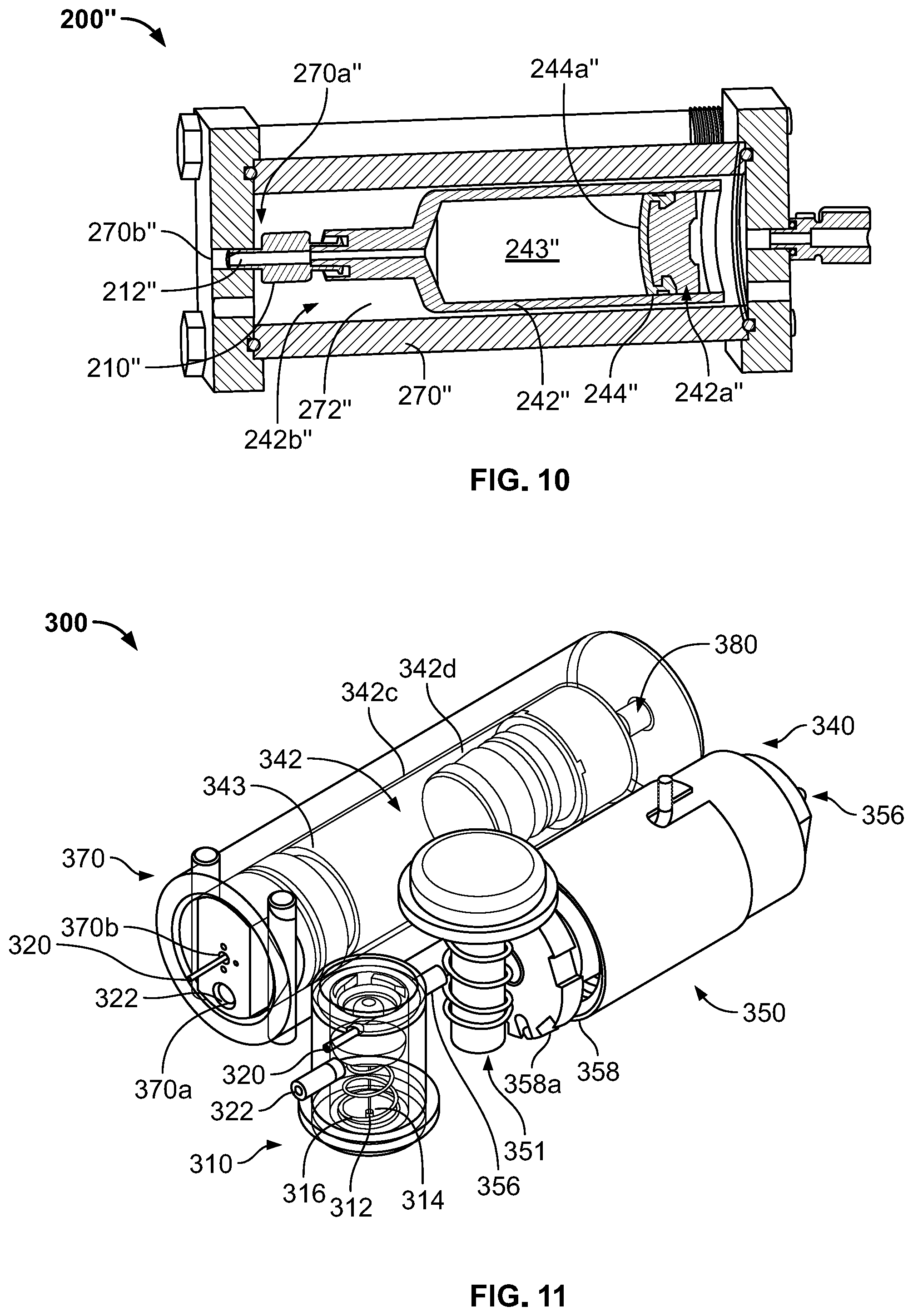 Patent US12318593 Figure 8 – Hydraulic-pneumatic pressurized chamber drug delivery system