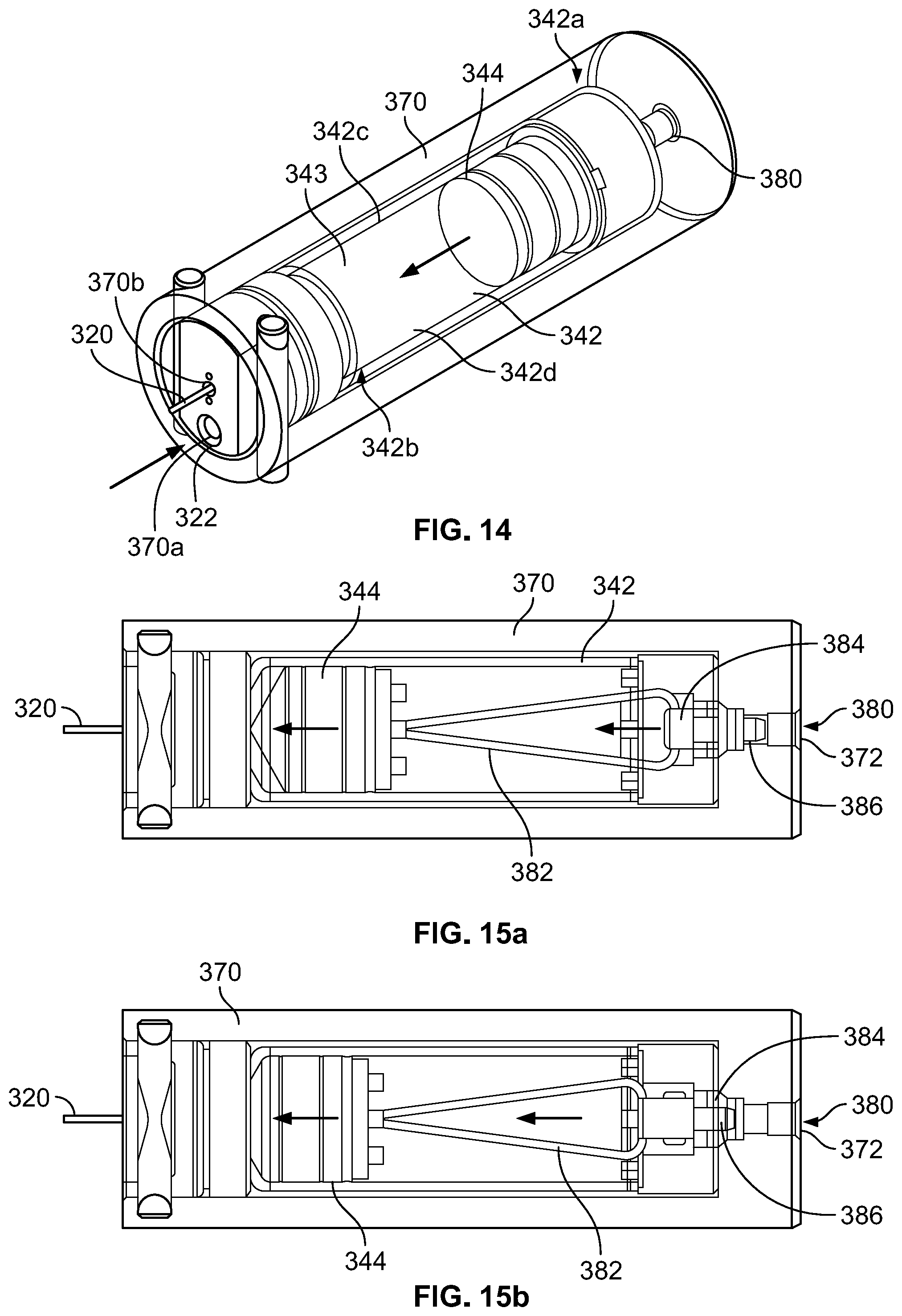 Patent US12318593 Figure 10 – Hydraulic-pneumatic pressurized chamber drug delivery system