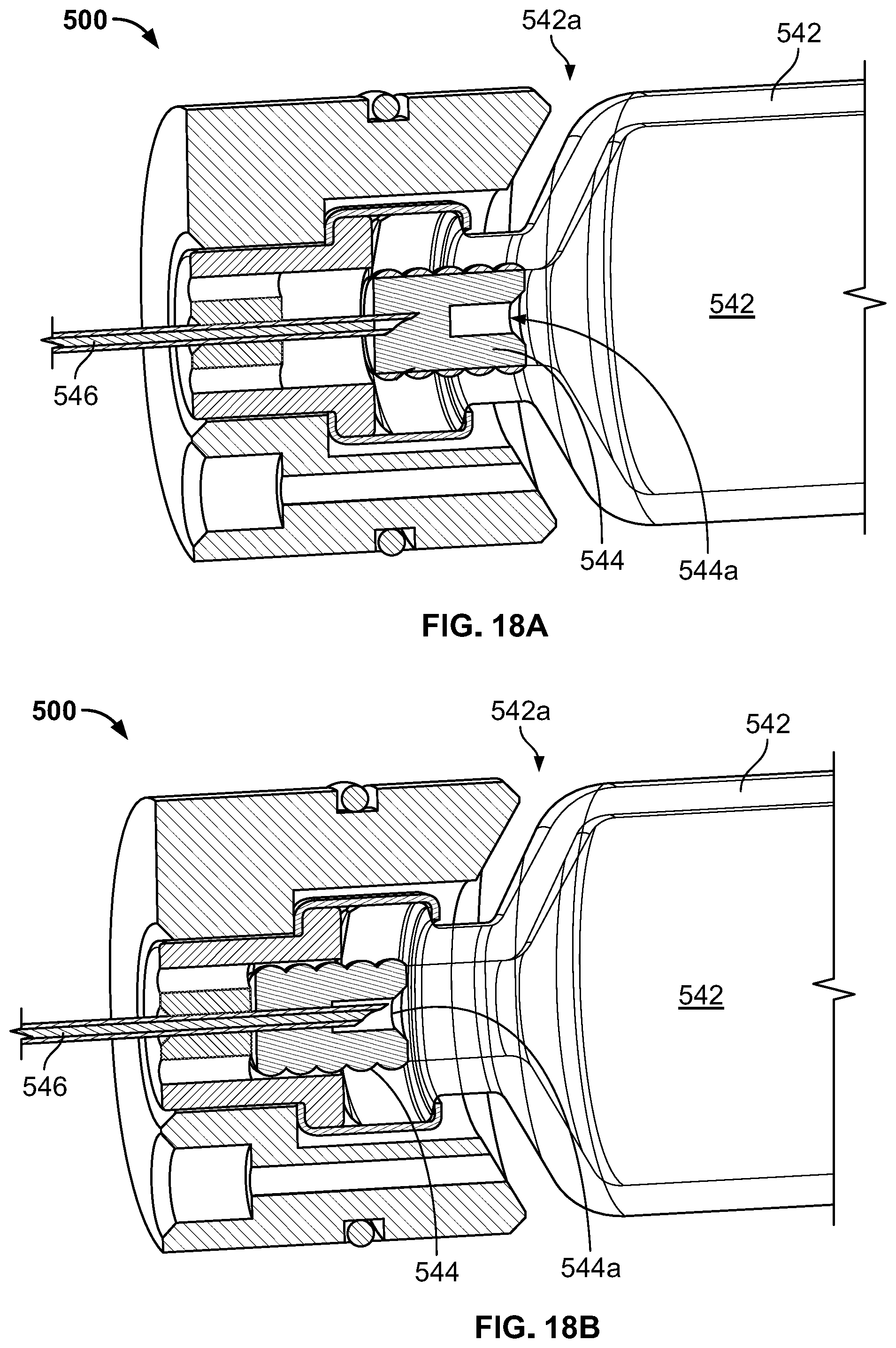 Patent US12318593 Figure 13 – Hydraulic-pneumatic pressurized chamber drug delivery system