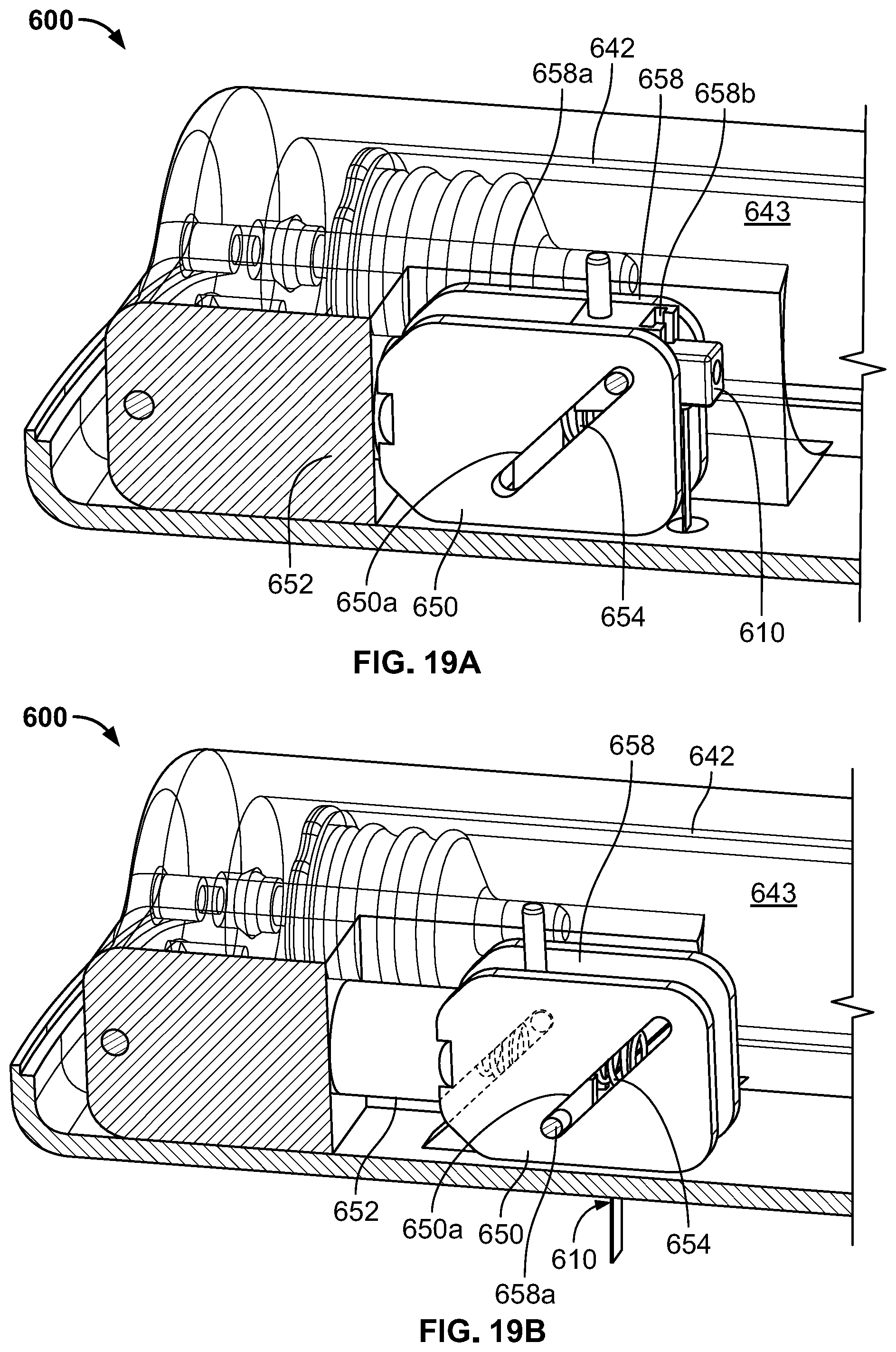 Patent US12318593 Figure 14 – Hydraulic-pneumatic pressurized chamber drug delivery system