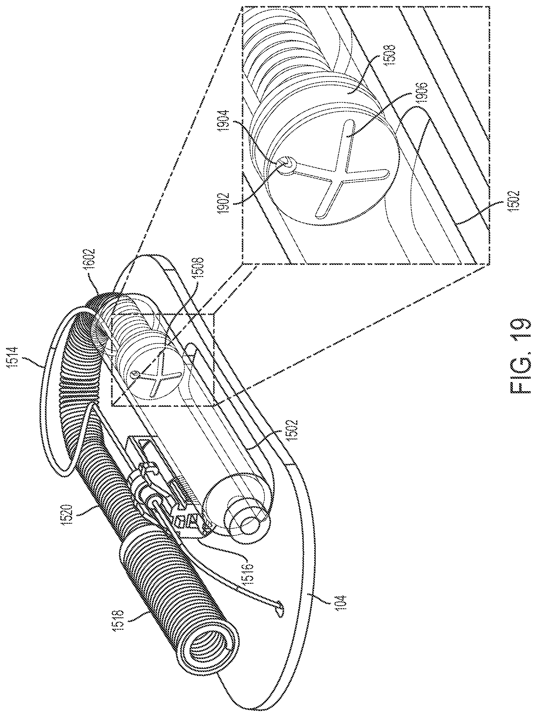 Patent US12318594 Figure 19 – On-body interlock for drug delivery device