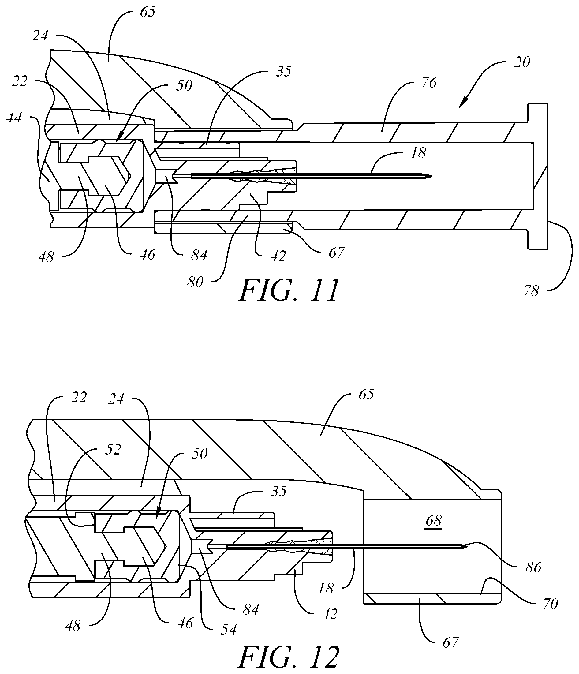Patent US12318598 Figure 8 – Medical syringe