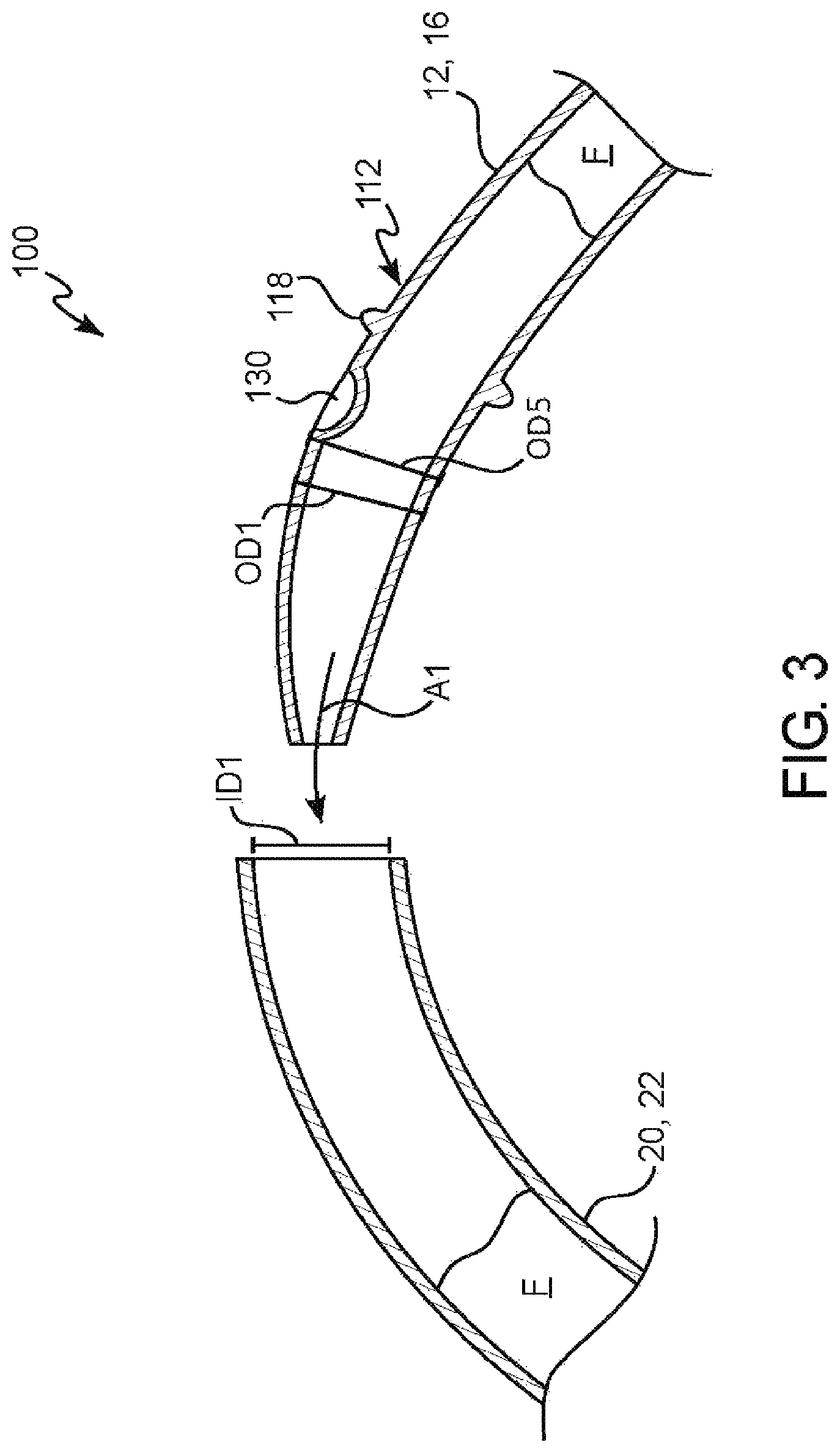 Patent US12318600 Figure 4 – Sterile connector and cannula assembly